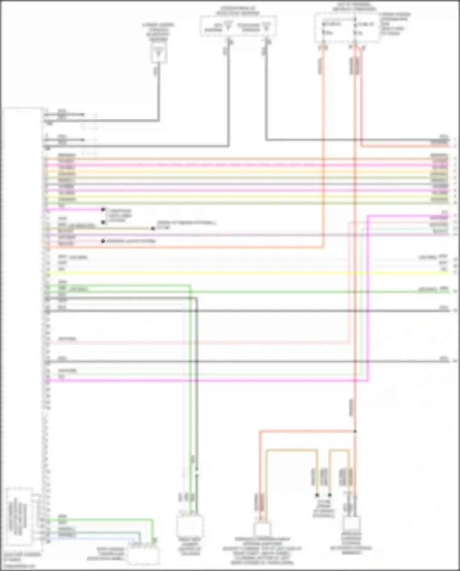 Wiring diagram vio for MINI Cooper S Clubman II facelift (2019-2024) (2 of 71)