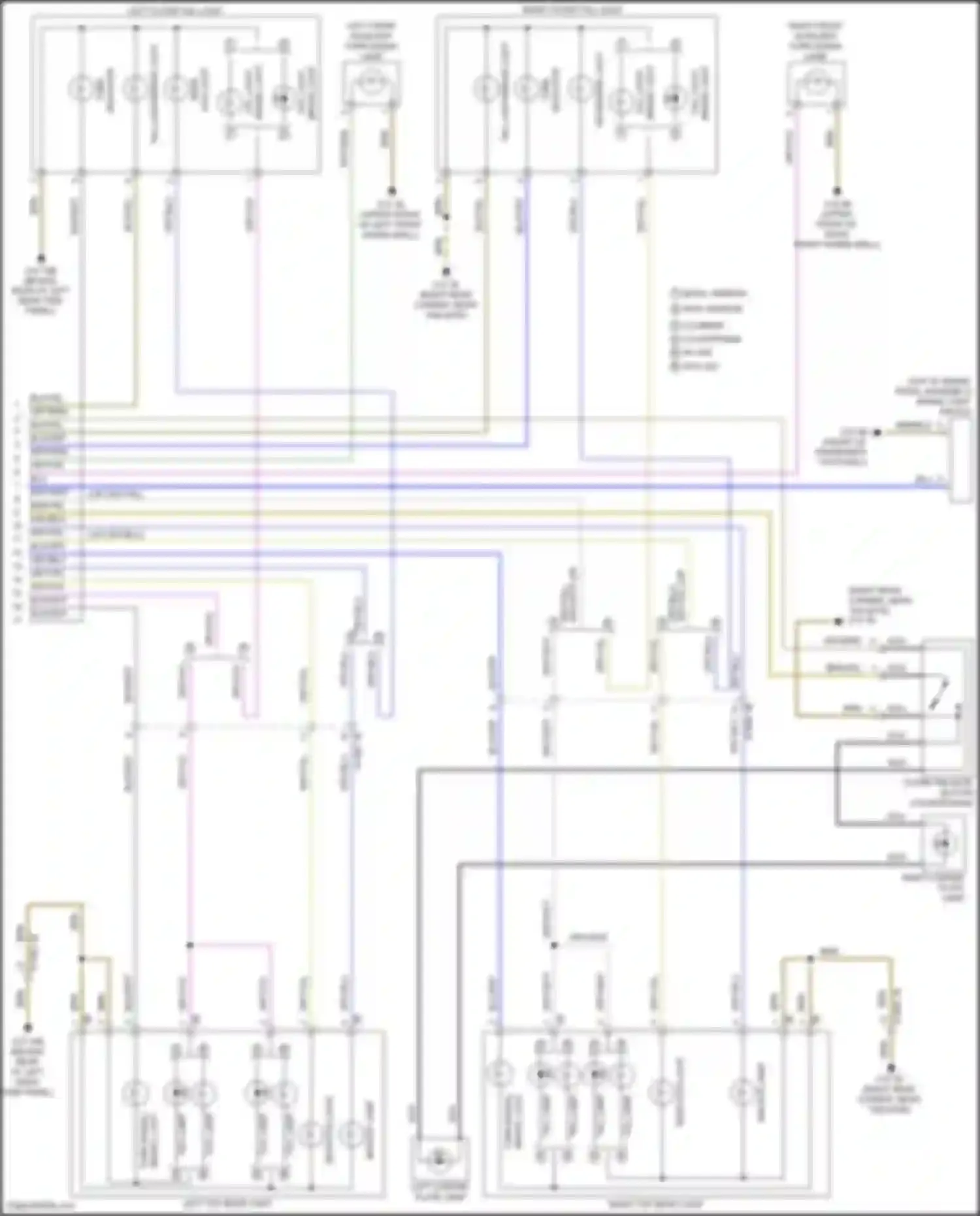 Wiring diagram w/ led for MINI Cooper S Clubman II facelift (2019-2024) (4 of 9)