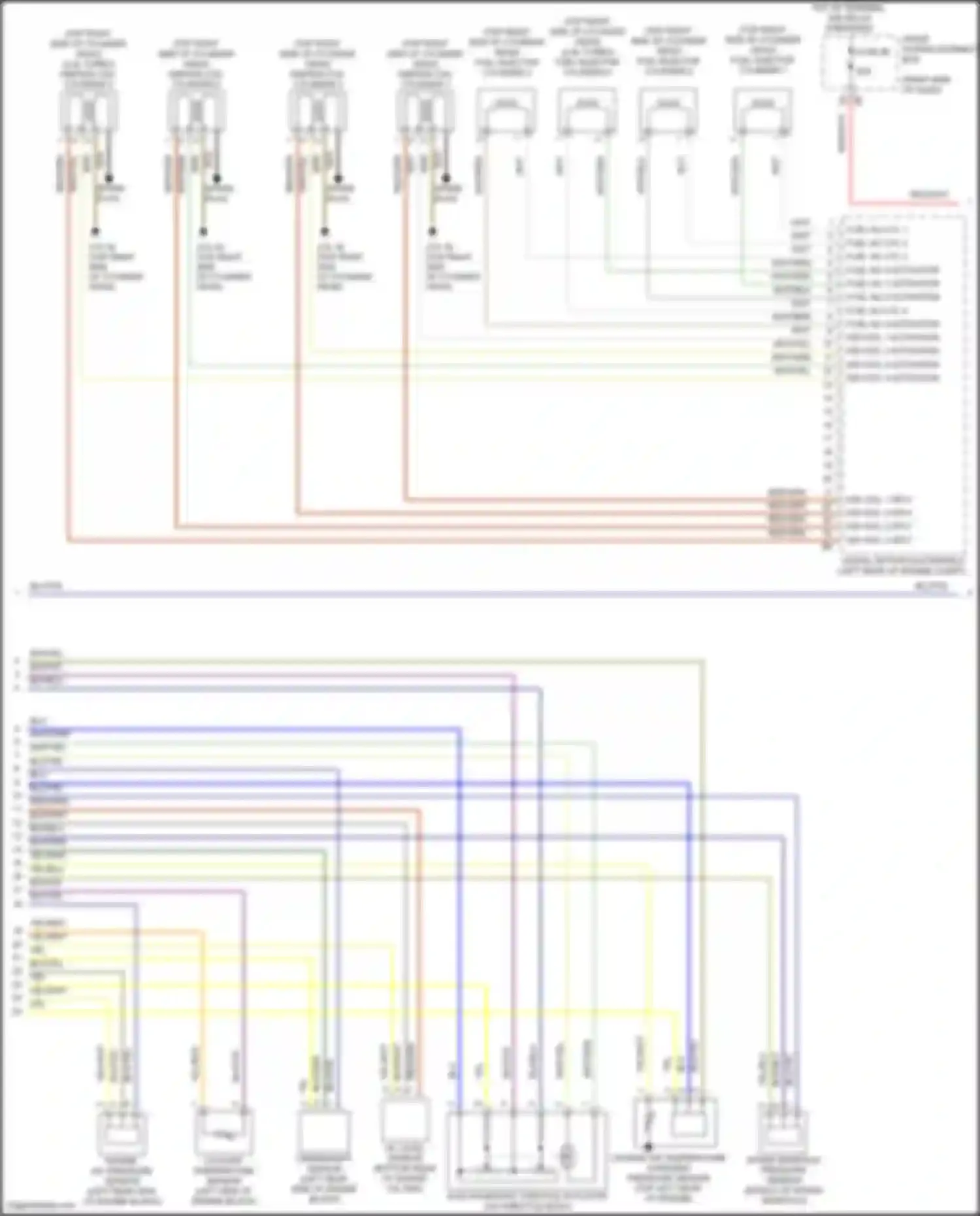 Cooper S Clubman MINI II (2015-2019): Wiring diagram engine performance 1.5l turbo (3 of 4)