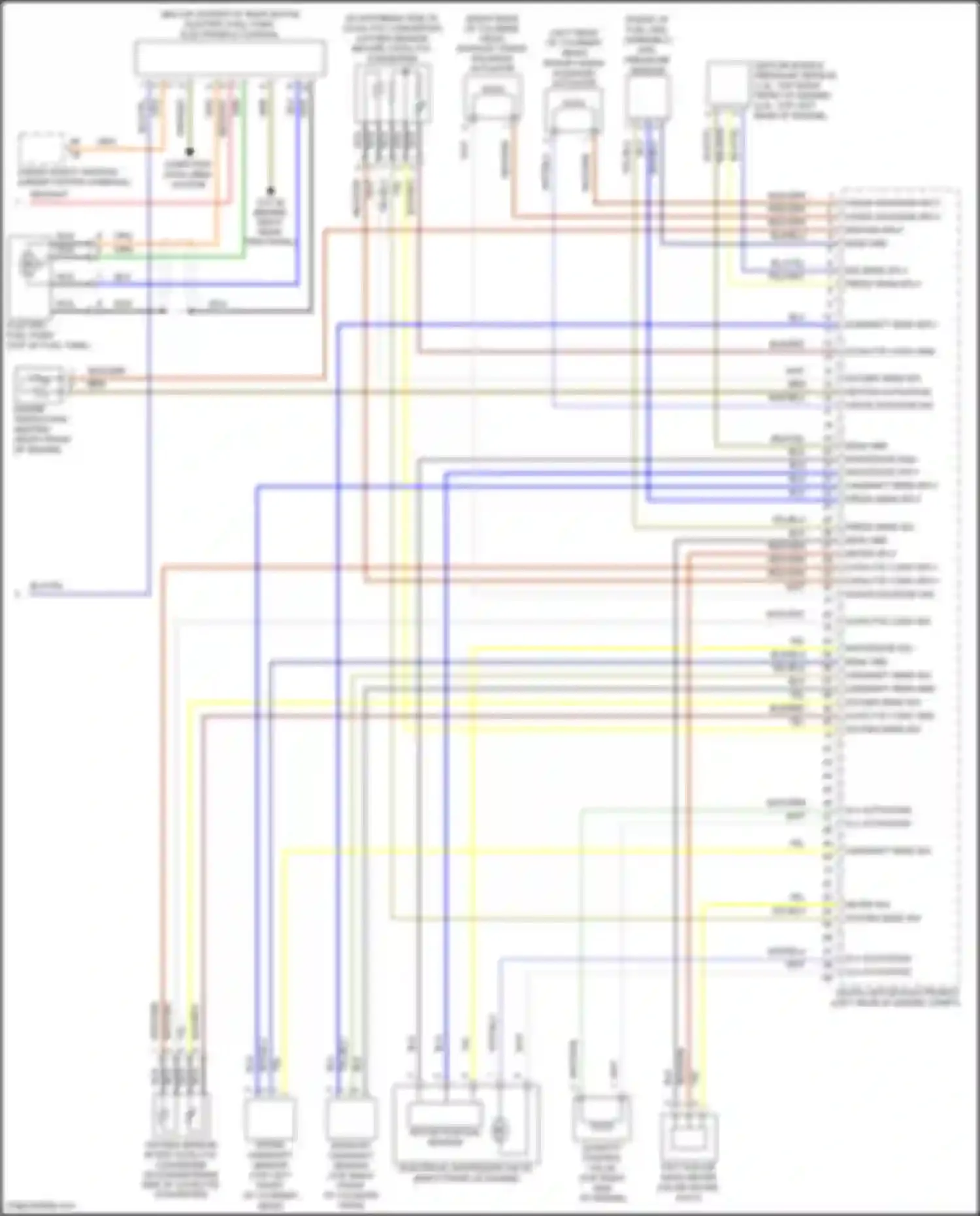 Cooper S Clubman MINI II (2015-2019): Wiring diagram engine performance 2.0l turbo (4 of 4)