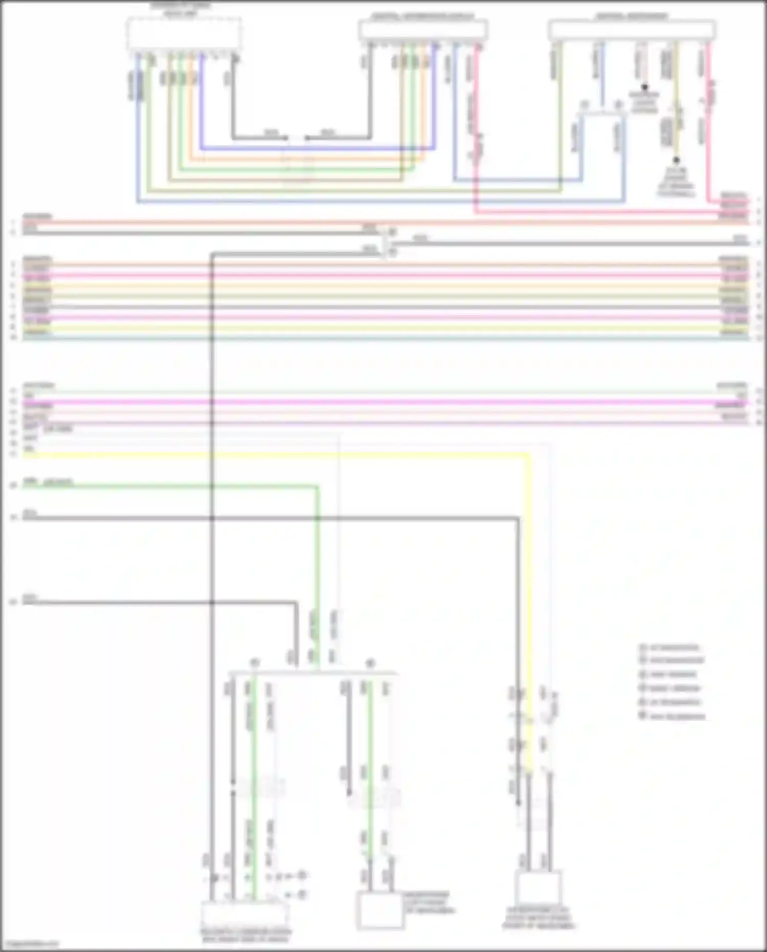 Cooper S Clubman MINI II (2015-2019): Navigation circuit, w/ base radio & active sound design (2 of 4)