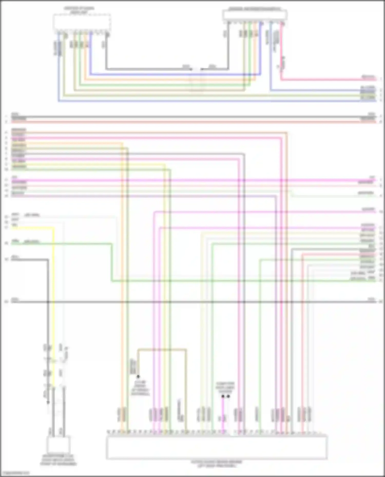 Cooper S Clubman MINI II (2015-2019): Navigation circuit, w/ hifi radio & active sound design (2 of 5)