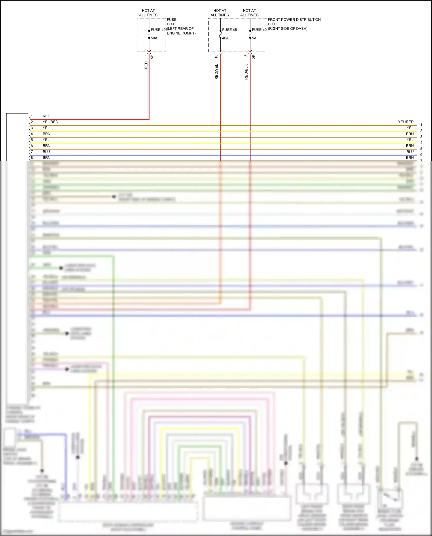 MINI Cooper S Clubman II (2015-2019) computer data lines system wiring diagram  (41 of 75)