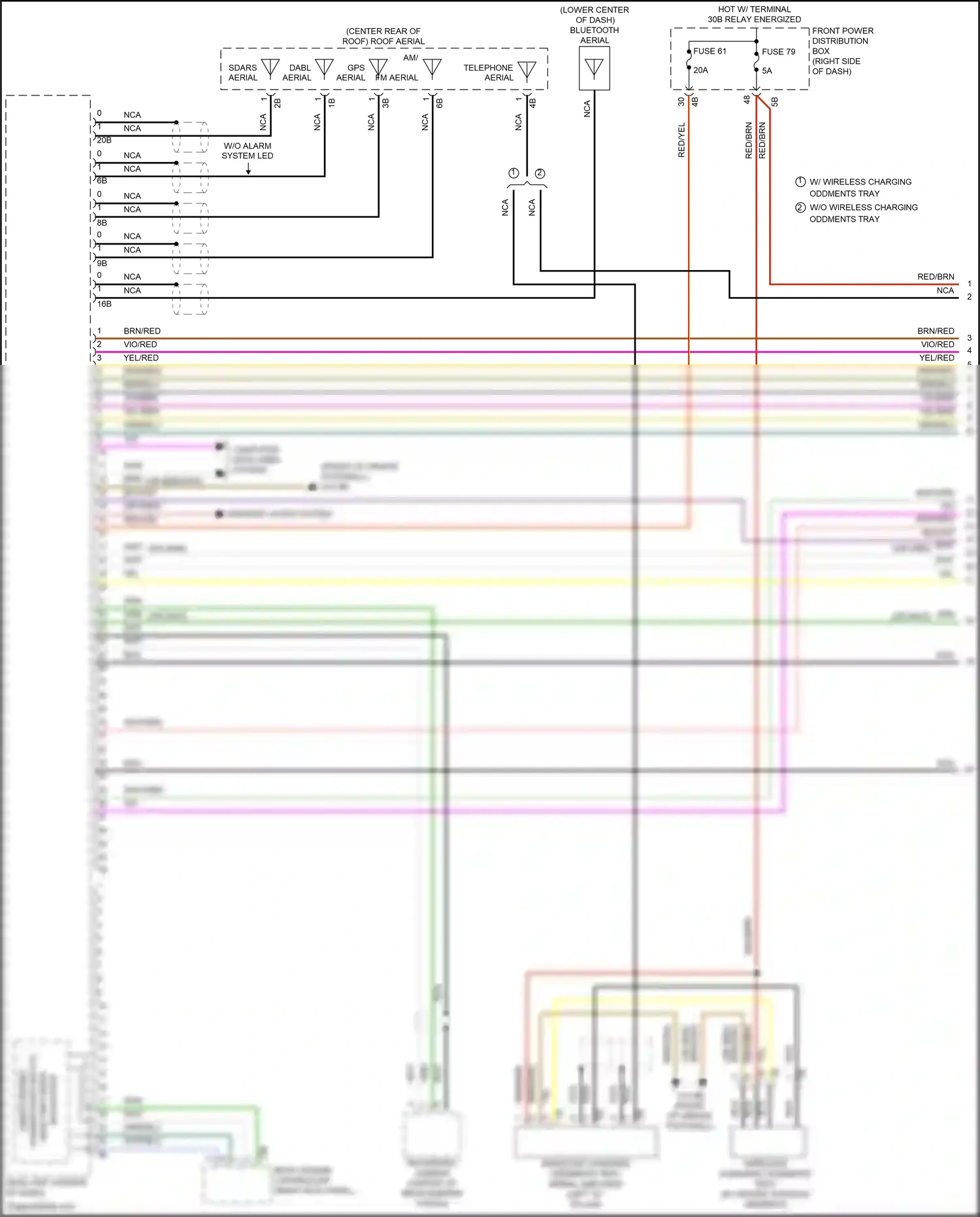 MINI Cooper S Clubman II (2015-2019) computer data lines system wiring diagram  (21 of 75)