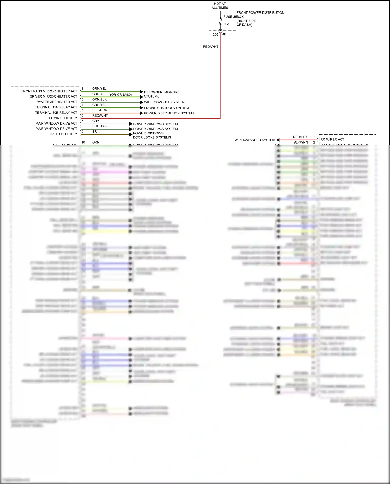 MINI Cooper S Clubman II (2015-2019) computer data lines system wiring diagram  (12 of 75)