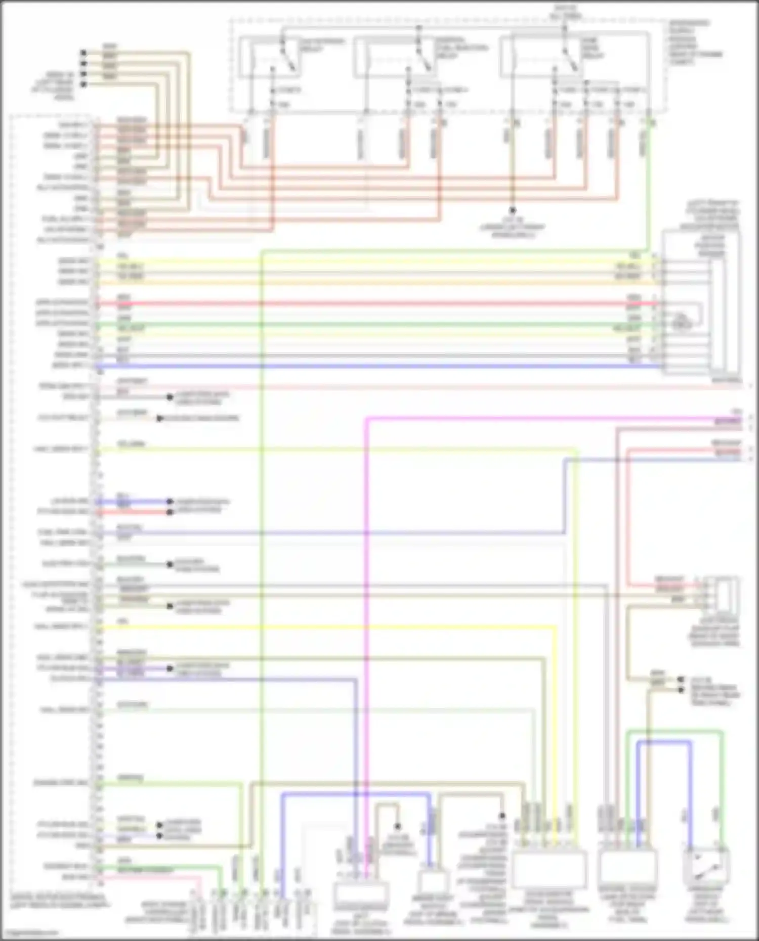 Wiring diagram fuse 1 for MINI Cooper S Clubman II (2015-2019) (3 of 4)