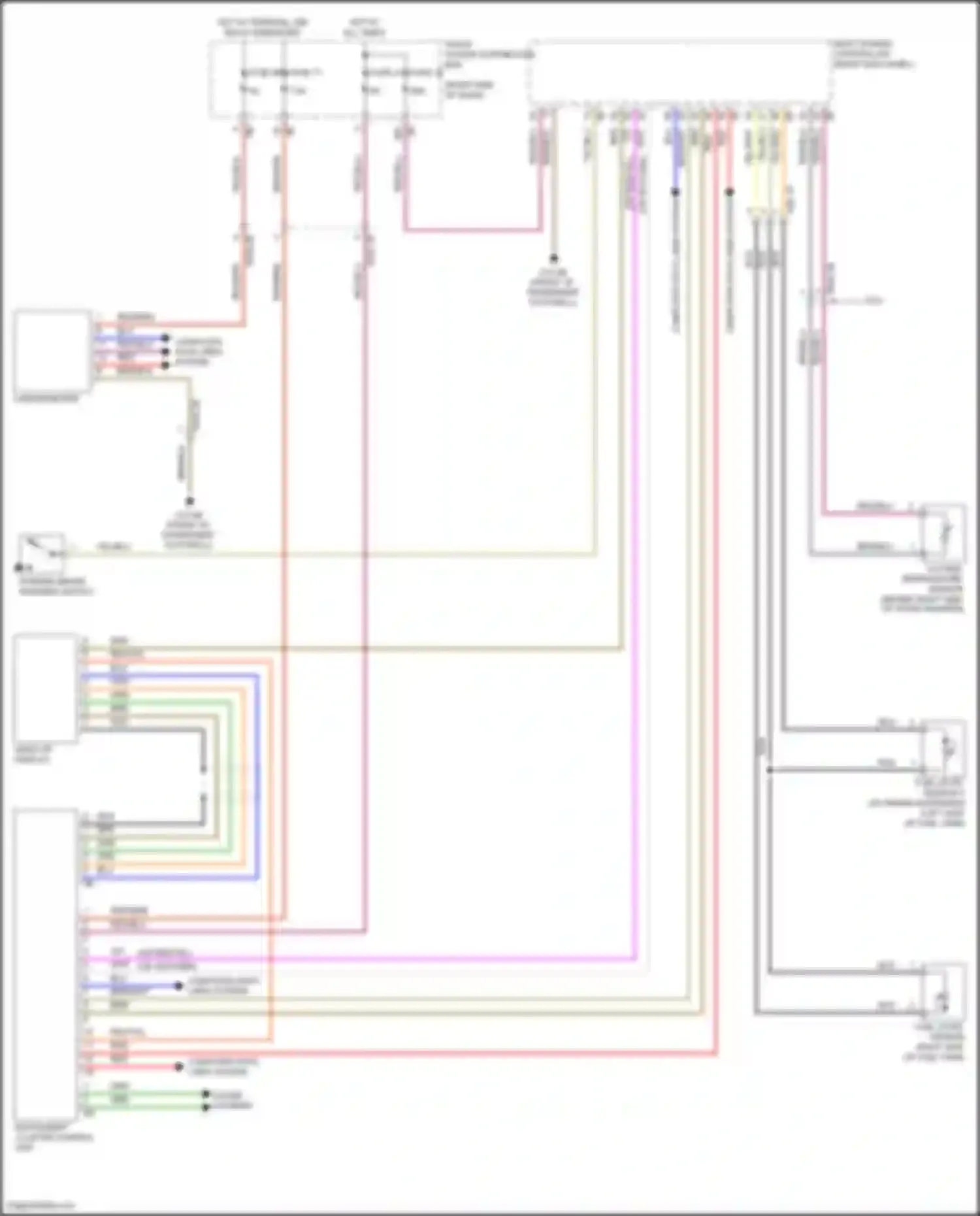 Wiring diagram yel/wht for MINI Cooper S Clubman II (2015-2019)