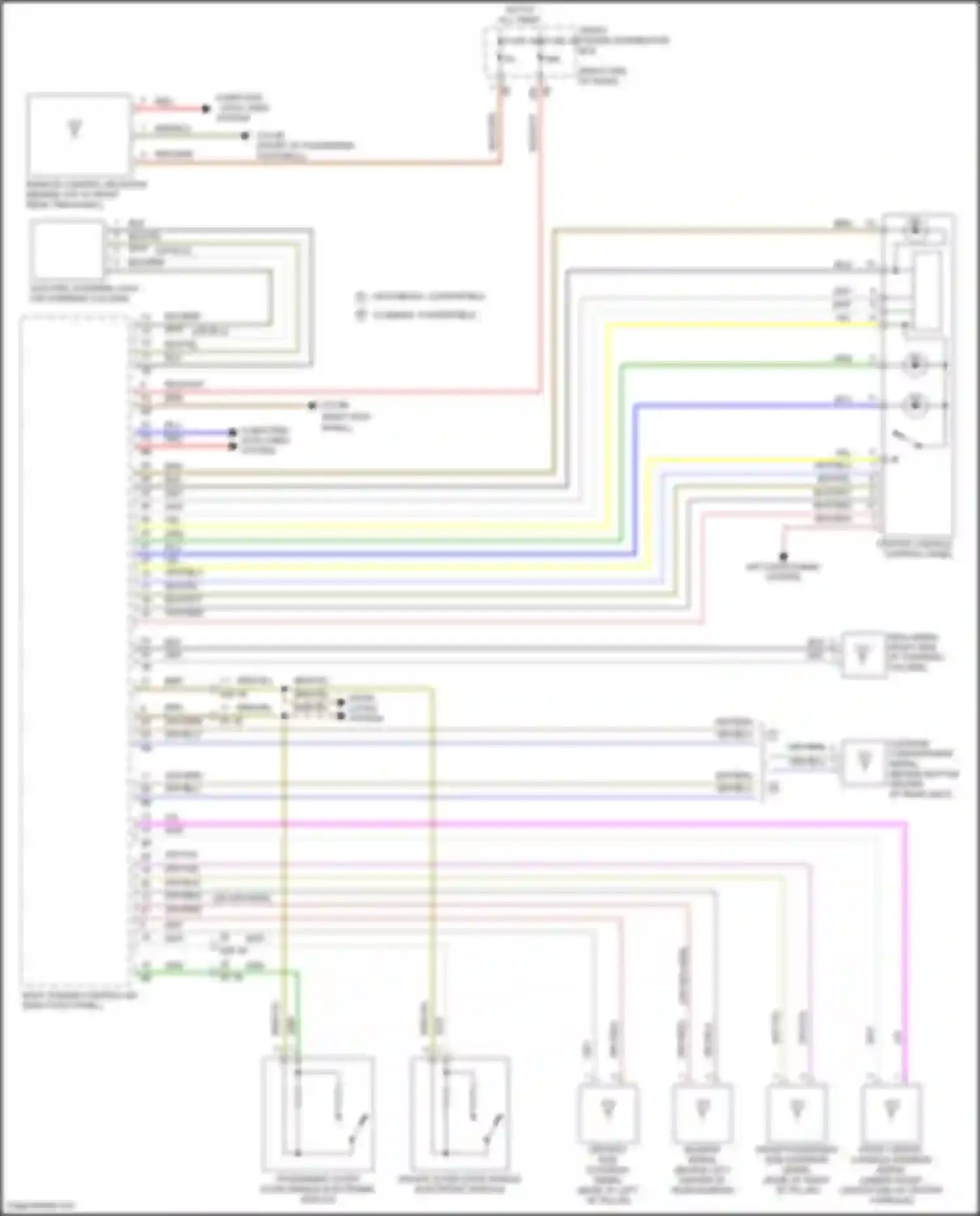 Wiring diagram ring aerial for MINI Cooper S Clubman II (2015-2019)