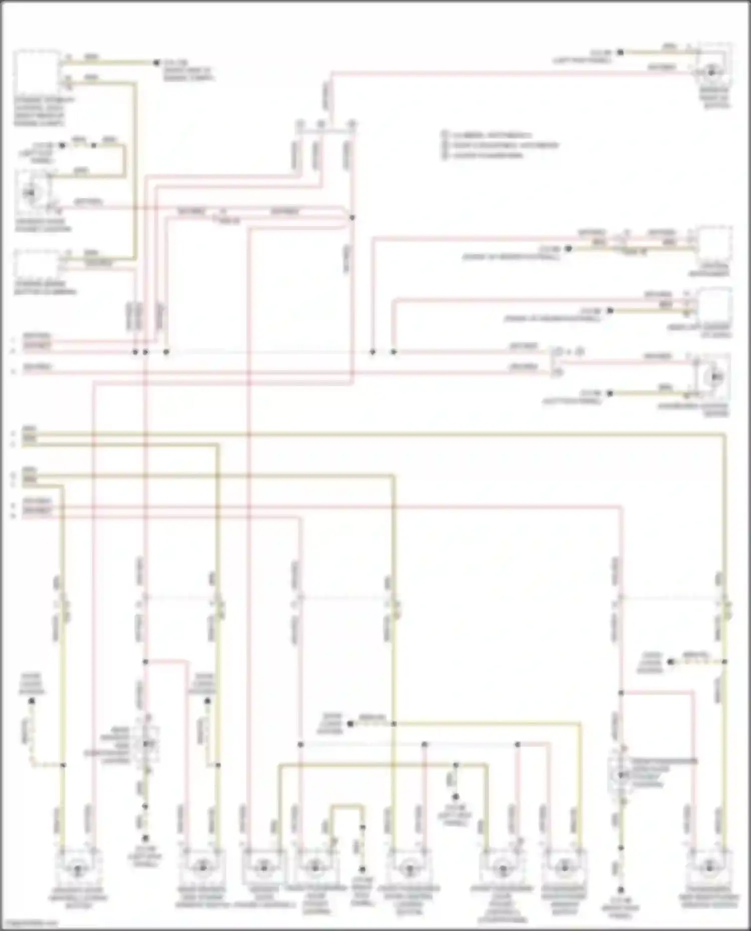 Wiring diagram dashboard lighting center for MINI Cooper S Clubman II (2015-2019)
