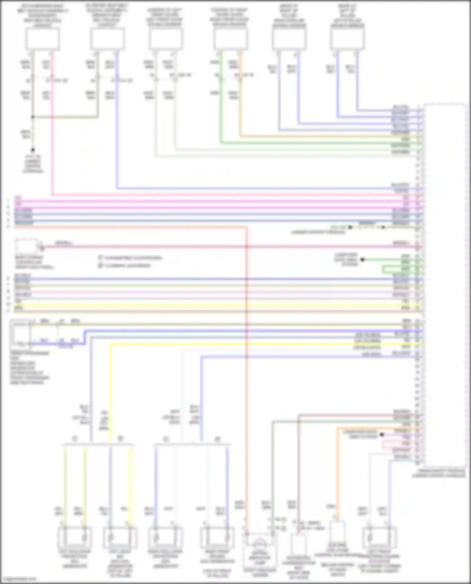Wiring diagram red/blu for MINI Cooper S Clubman II (2015-2019) (10 of 22)