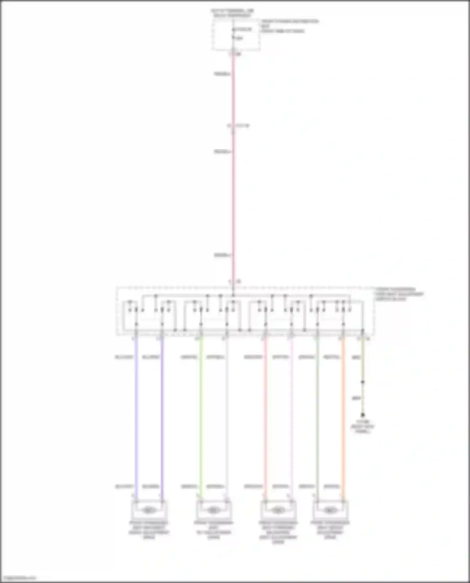 Wiring diagram wht/blk for MINI Cooper S Clubman II (2015-2019)