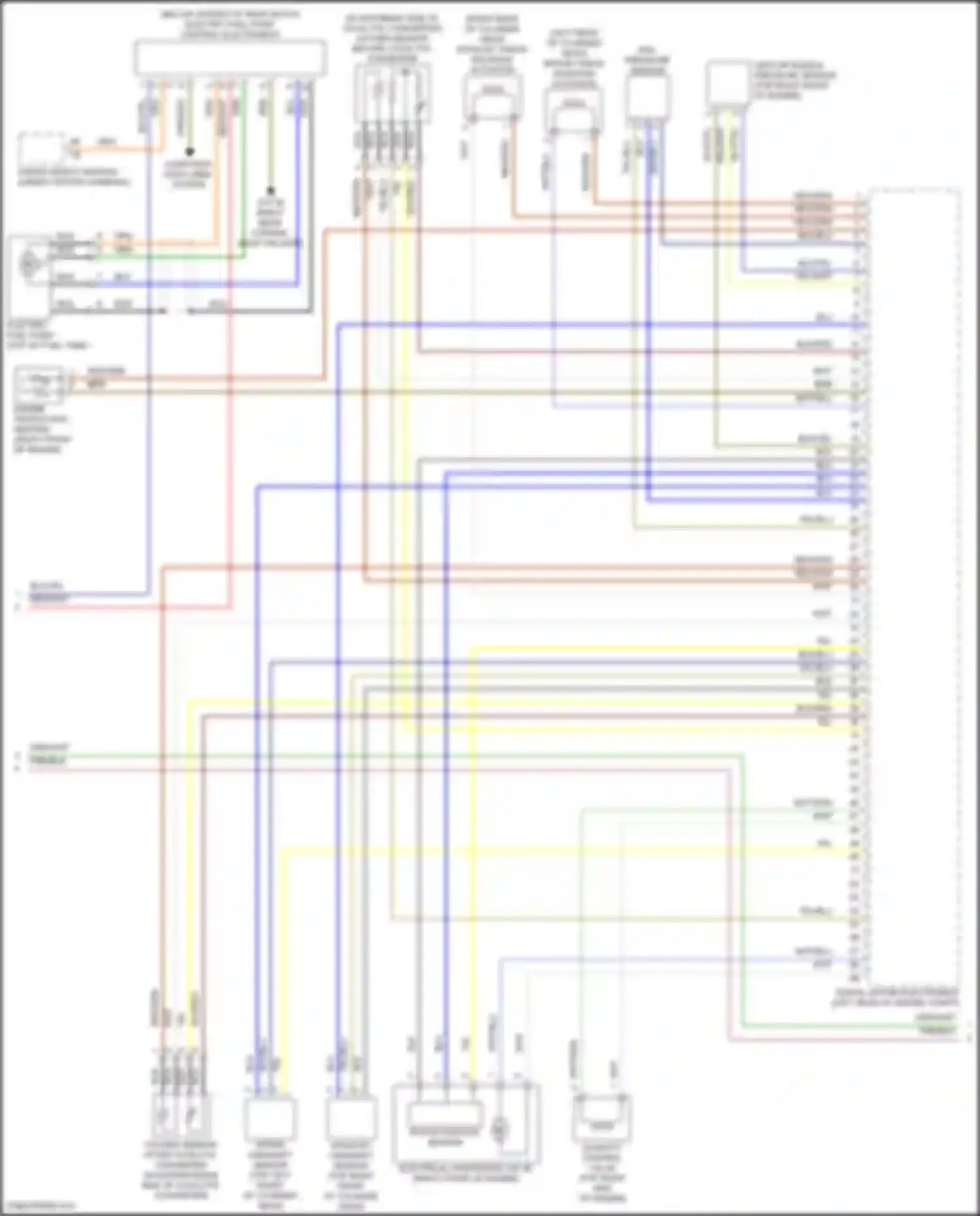 Cooper S Countryman MINI II facelift (2020-2023): Wiring diagram engine performance 1.5l turbo hybrid (5 of 12)
