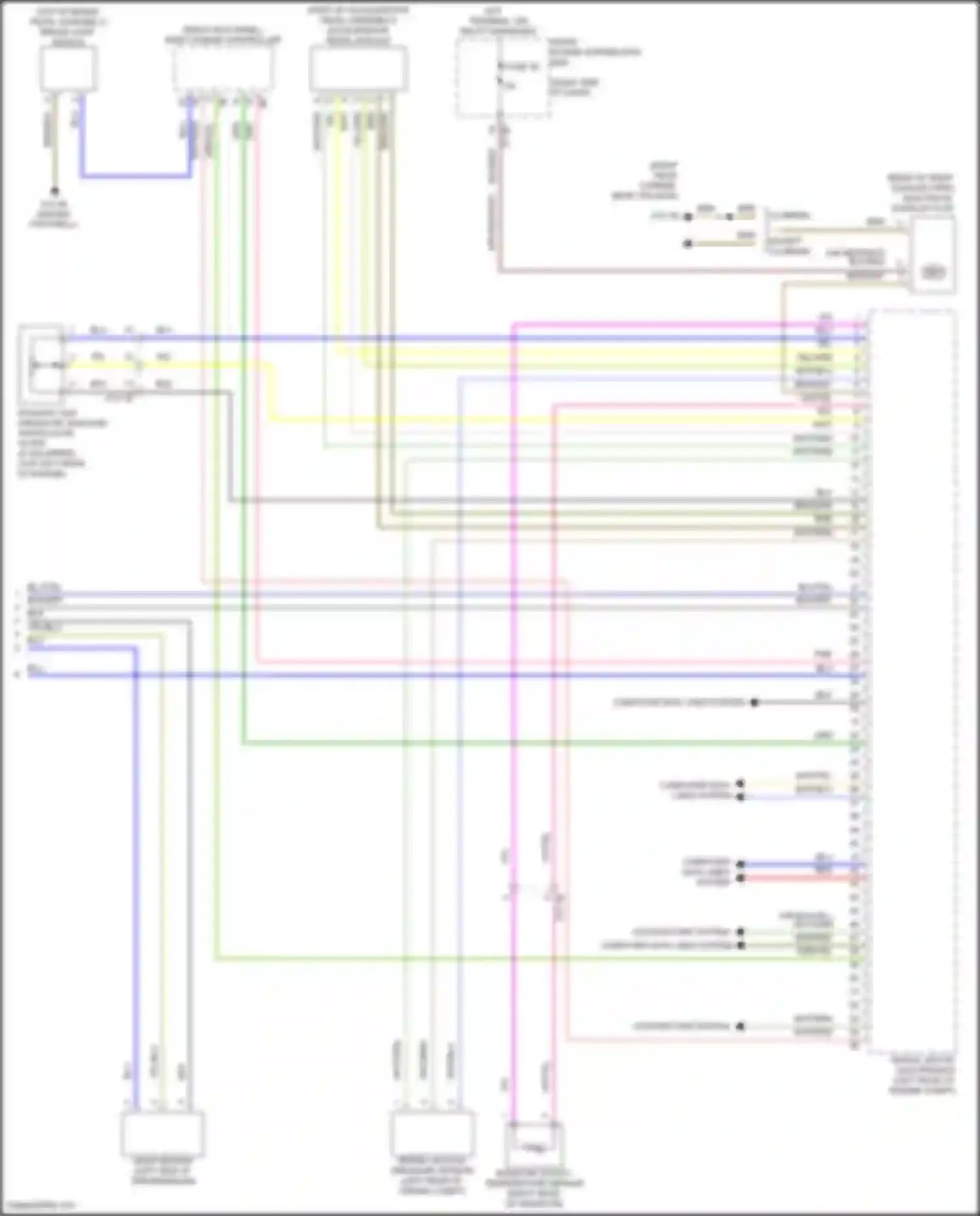 Wiring diagram blk for MINI Cooper S Countryman II facelift (2020-2023) (69 of 84)