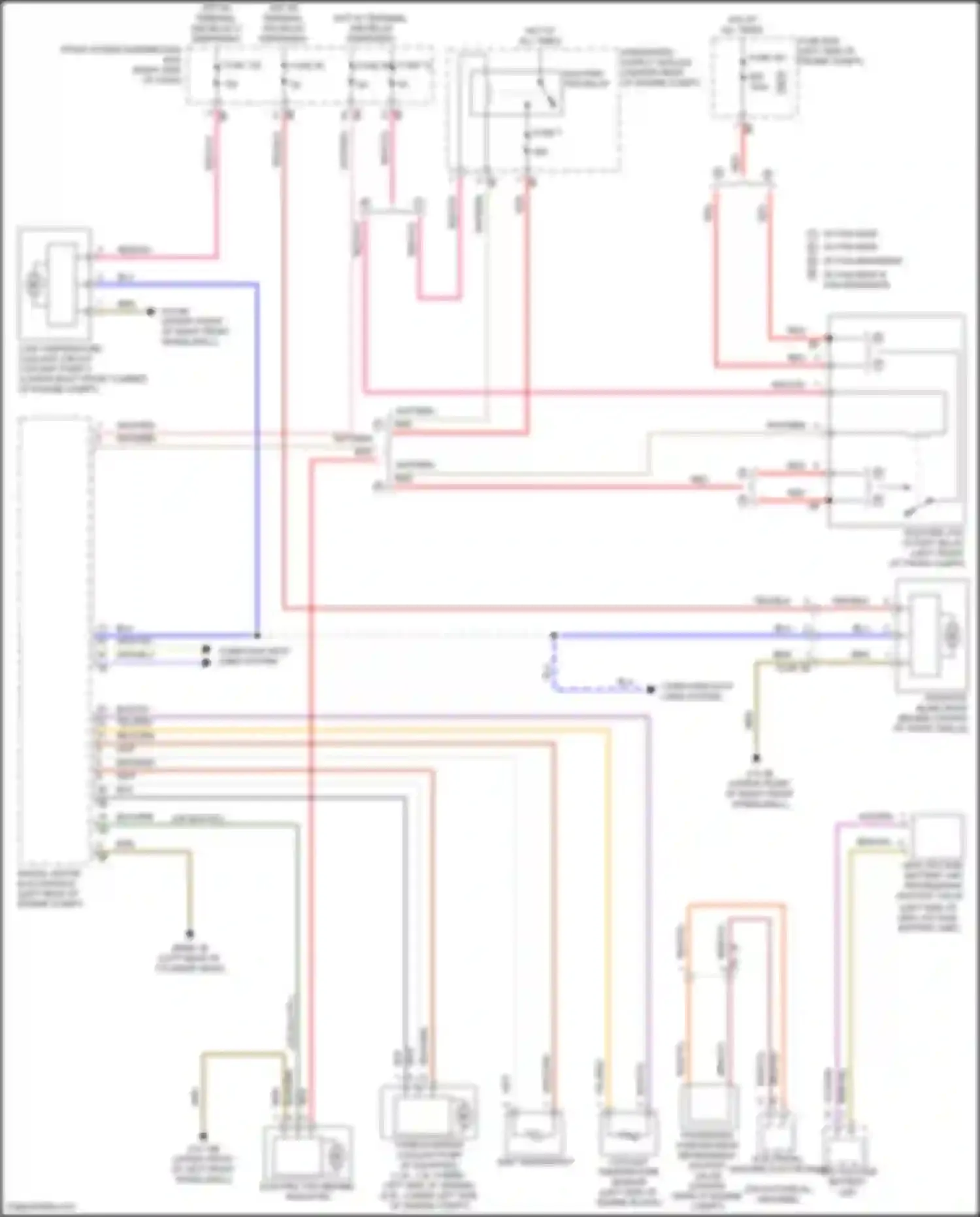 Wiring diagram computer data lines system for MINI Cooper S Countryman II facelift (2020-2023) (66 of 90)