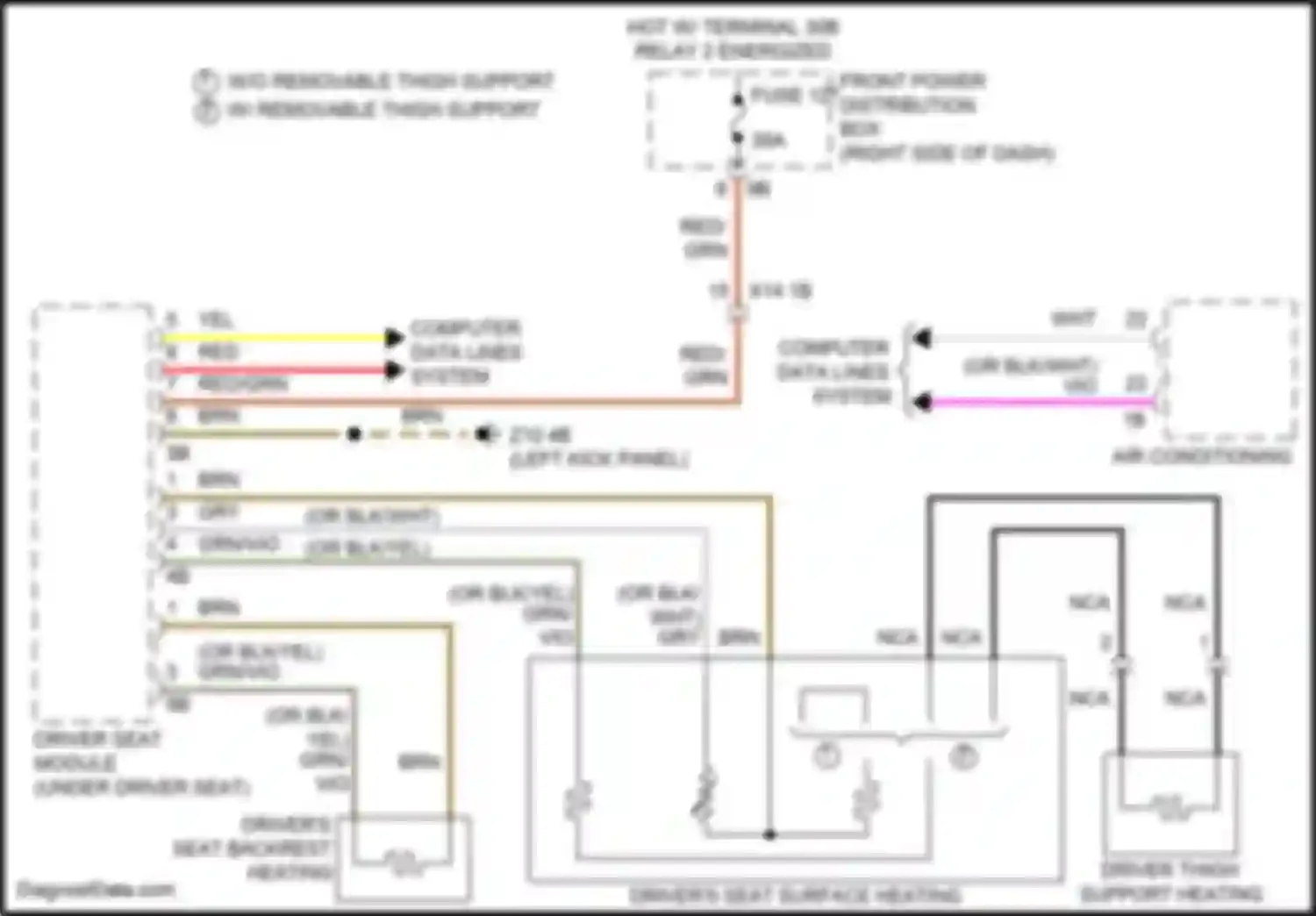 Wiring diagram computer data lines system for MINI Cooper S Countryman II facelift (2020-2023) (1 of 90)