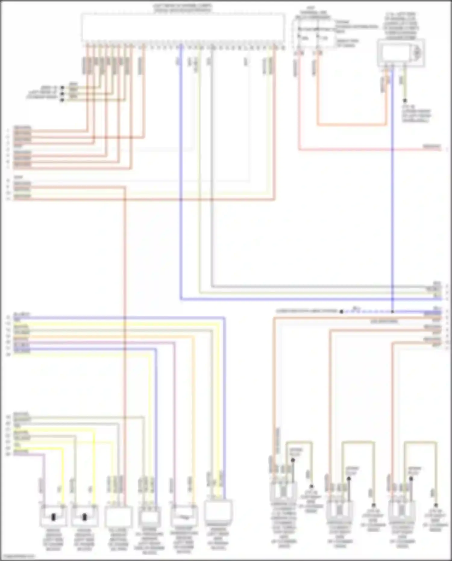 Wiring diagram coolant temperature sensor for MINI Cooper S Countryman II facelift (2020-2023) (4 of 6)