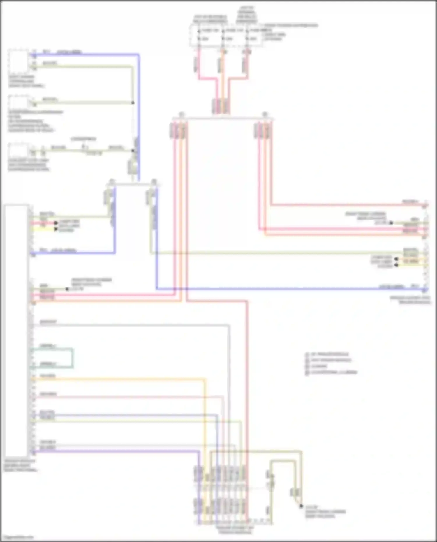 Wiring diagram fuse 120 for MINI Cooper S Countryman II facelift (2020-2023) (2 of 2)