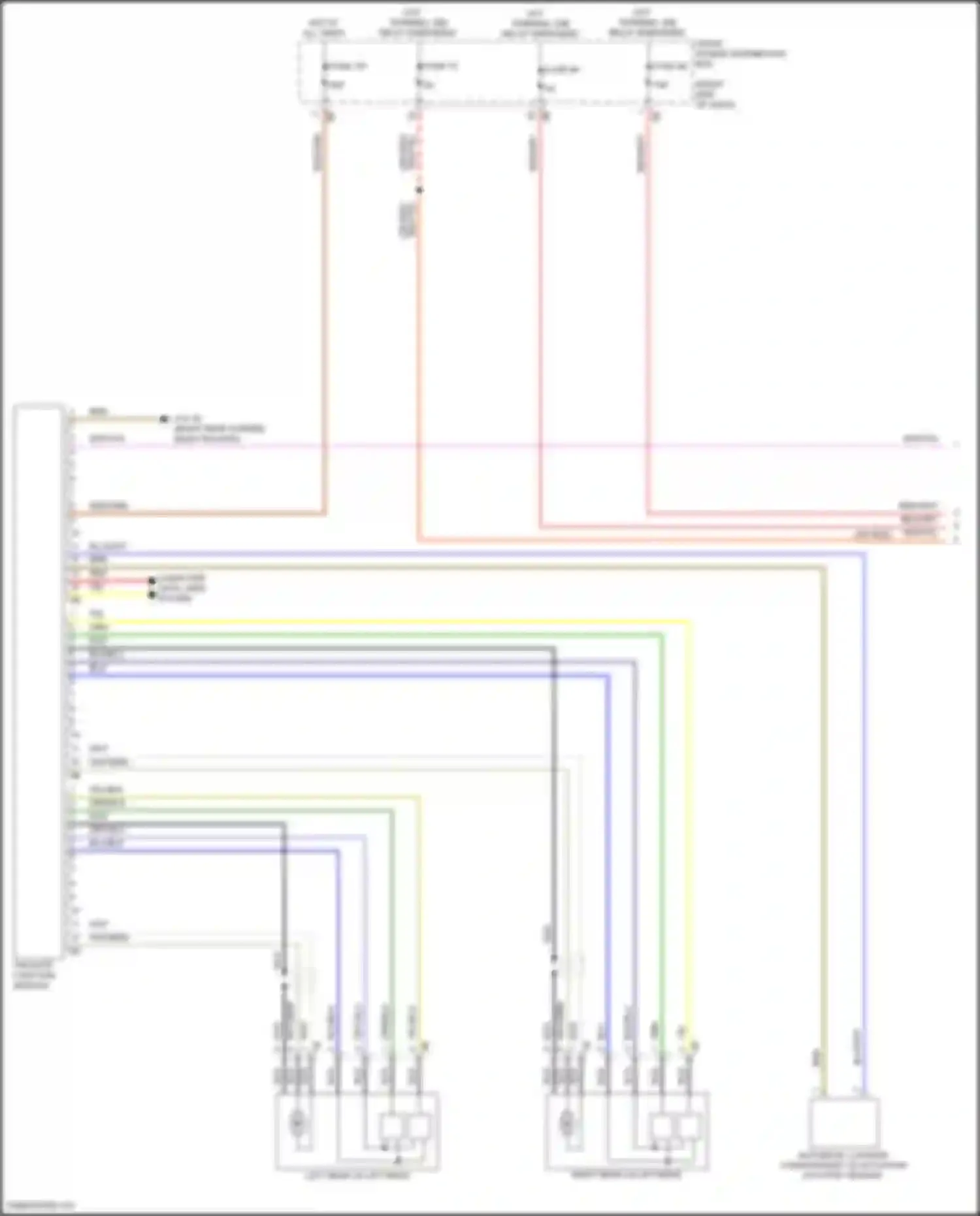 Wiring diagram fuse 70 for MINI Cooper S Countryman II facelift (2020-2023) (3 of 3)