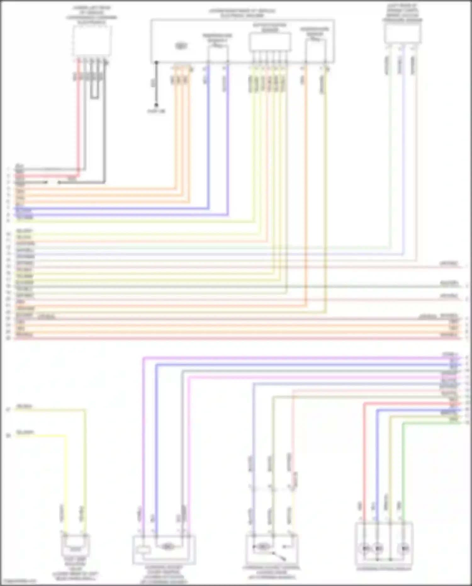 Wiring diagram vio/wht for MINI Cooper S Countryman II facelift (2020-2023) (10 of 10)