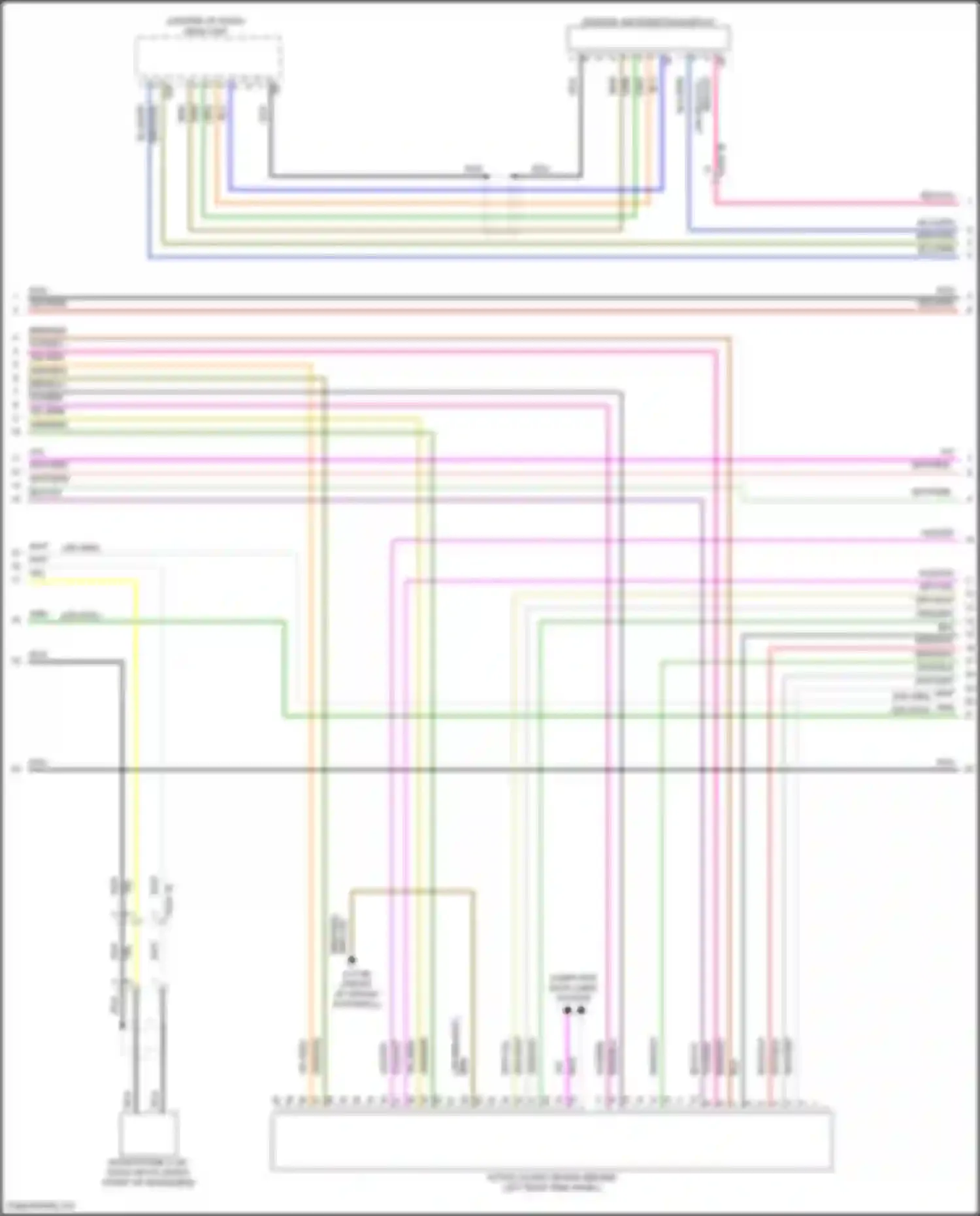 Wiring diagram computer data lines system for MINI Cooper S Countryman II (2016-2020) (57 of 88)