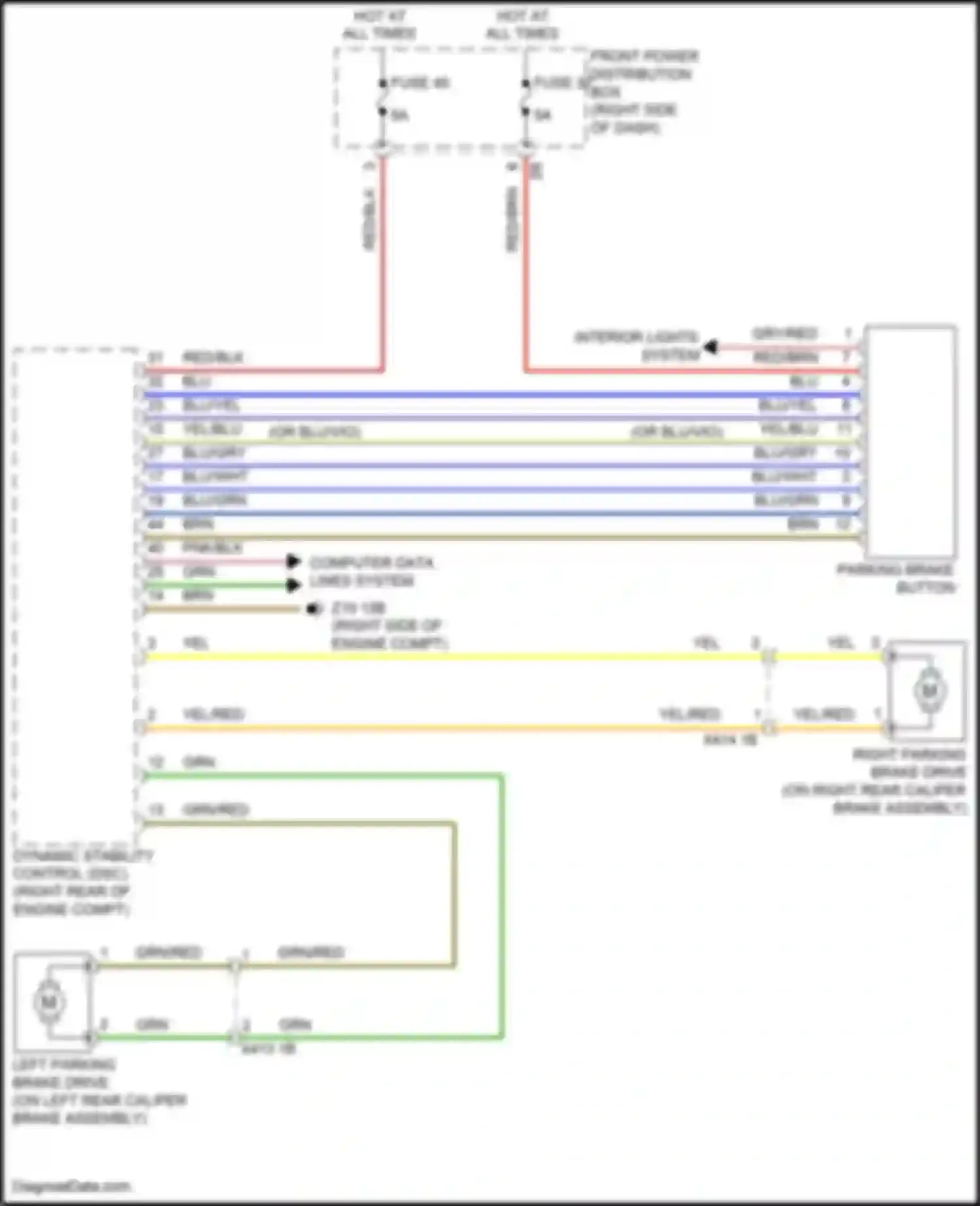 Wiring diagram grn/red for MINI Cooper S Countryman II (2016-2020) (10 of 41)
