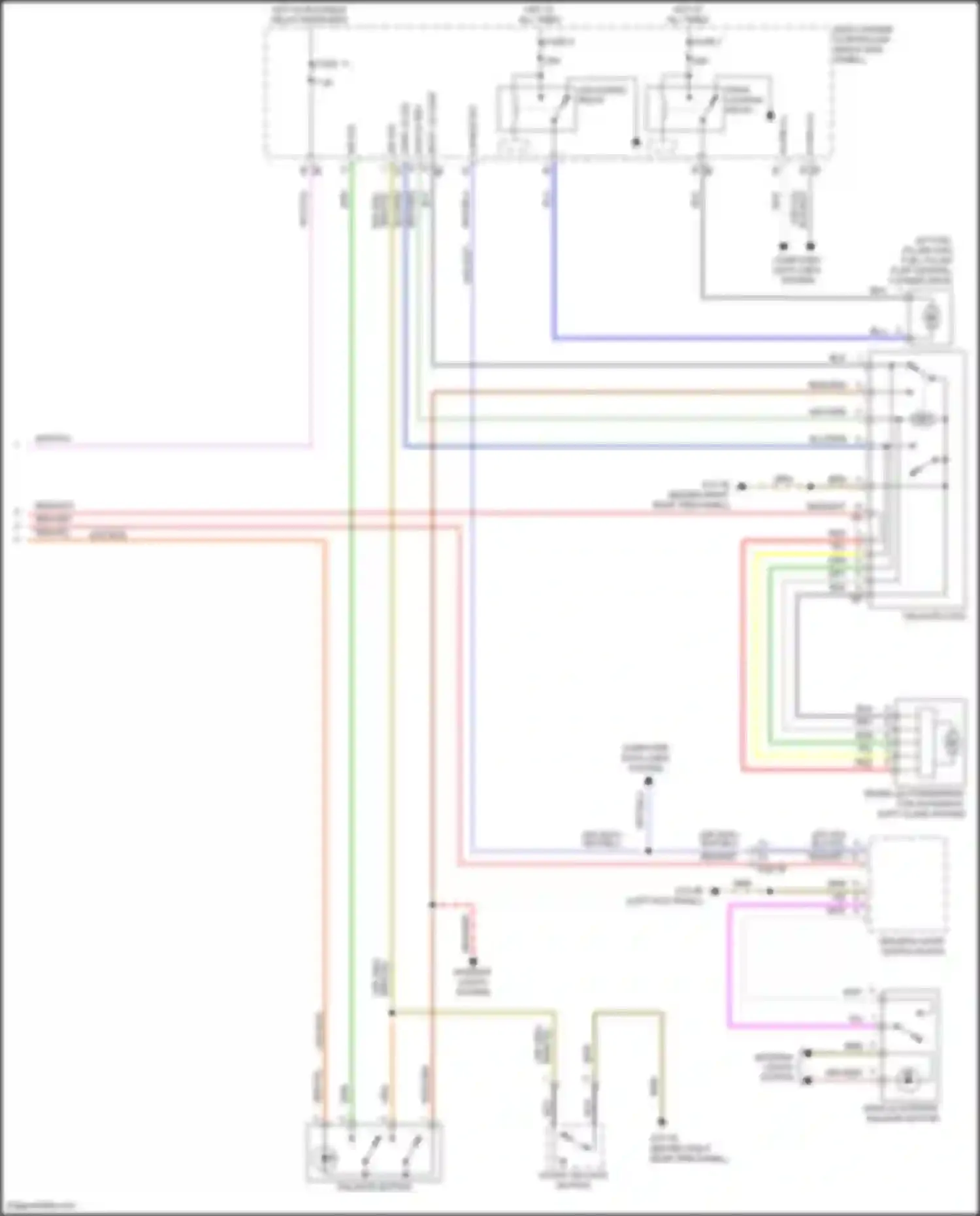 Wiring diagram sw sig for MINI Cooper S Countryman II (2016-2020) (2 of 4)