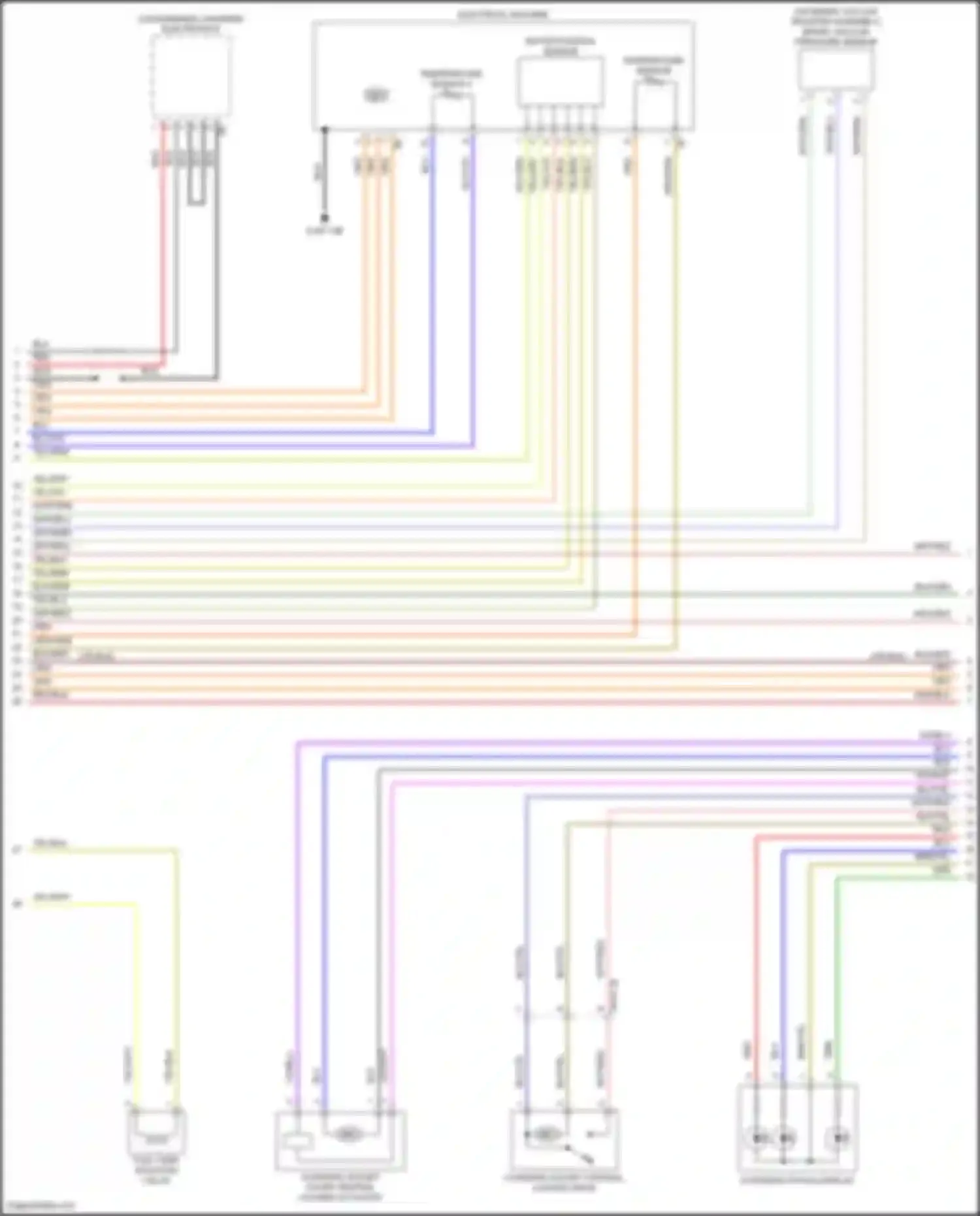 Wiring diagram temperature sensor for MINI Cooper S Countryman II (2016-2020) (4 of 4)