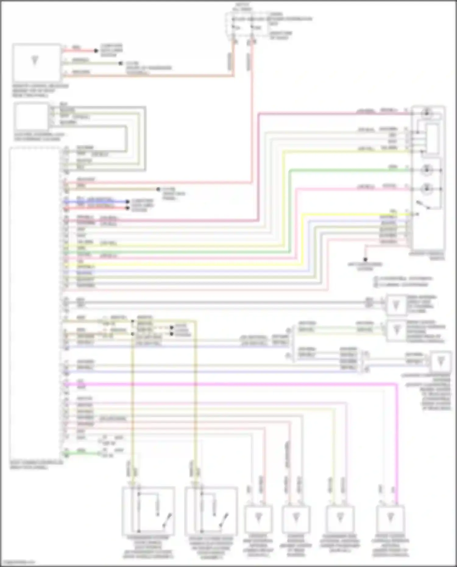 Cooper S Countryman MINI III (2023-2024): Access/start circuit