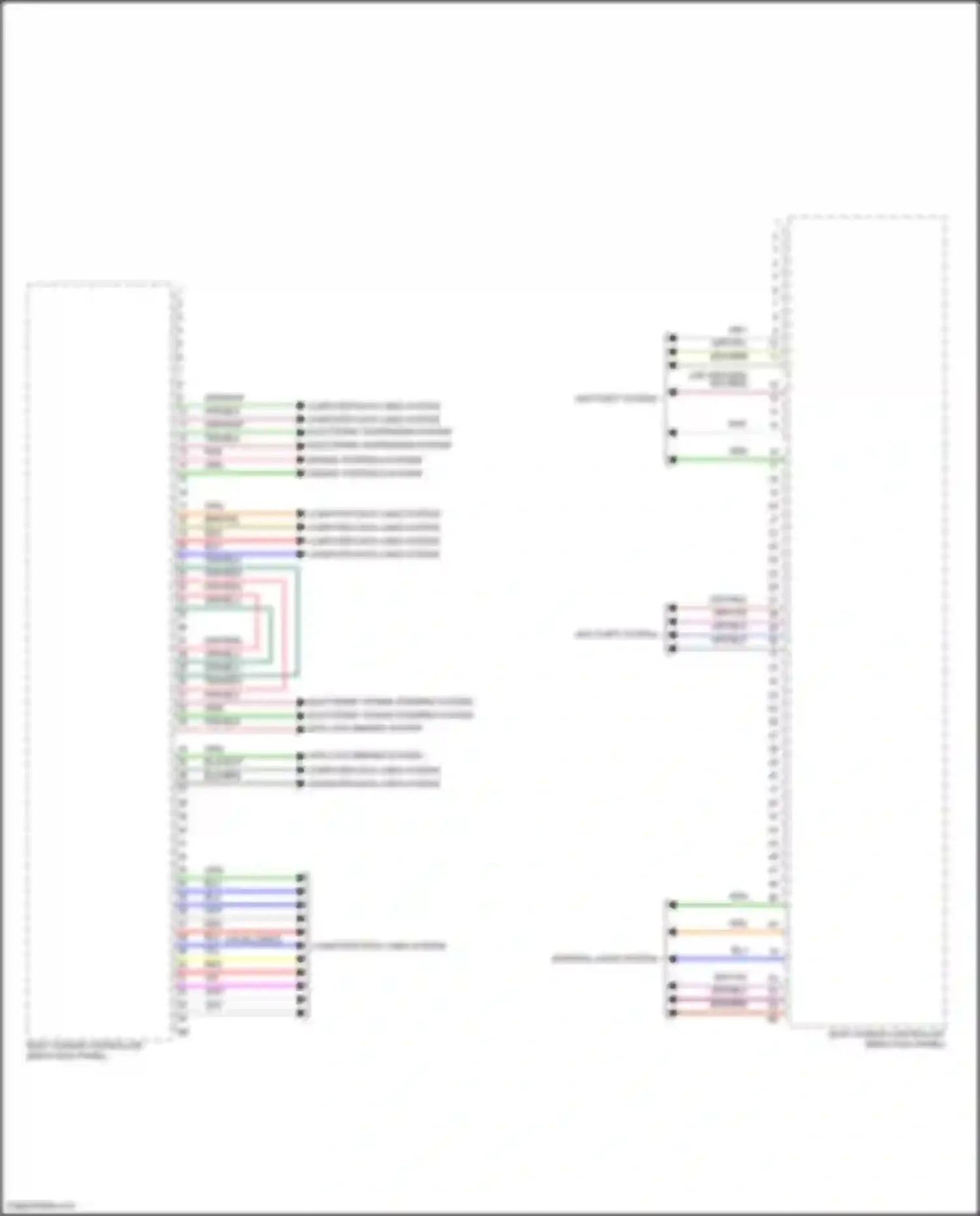 Cooper S Countryman MINI III (2023-2024): Body control modules circuit (4 of 4)