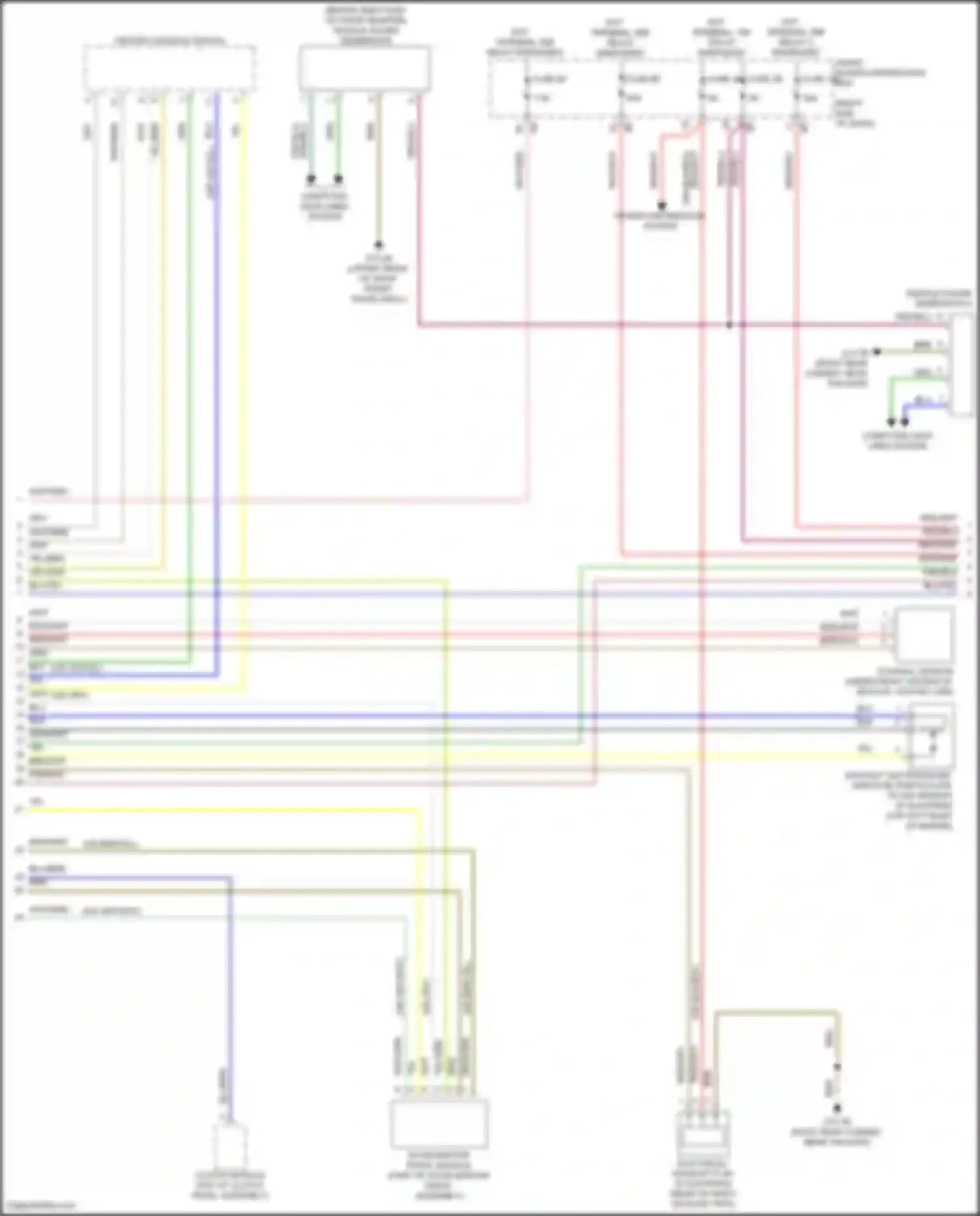 Cooper S Countryman MINI III (2023-2024): Wiring diagram engine performance 1.5l turbo hybrid (2 of 12)