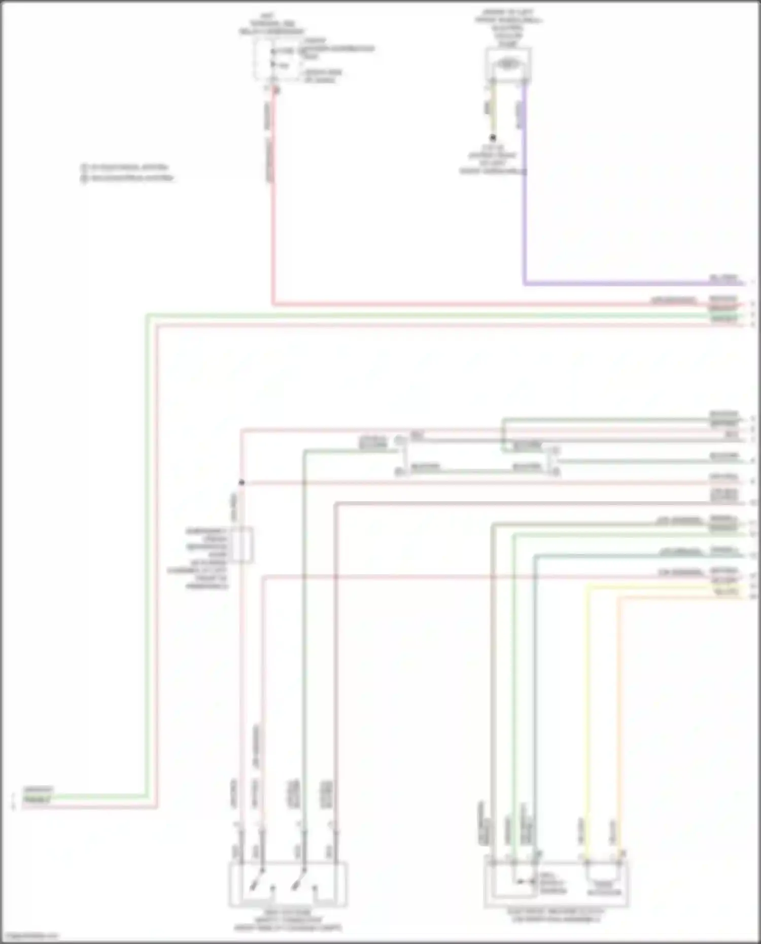 Cooper S Countryman MINI III (2023-2024): Wiring diagram engine performance 1.5l turbo hybrid (6 of 12)