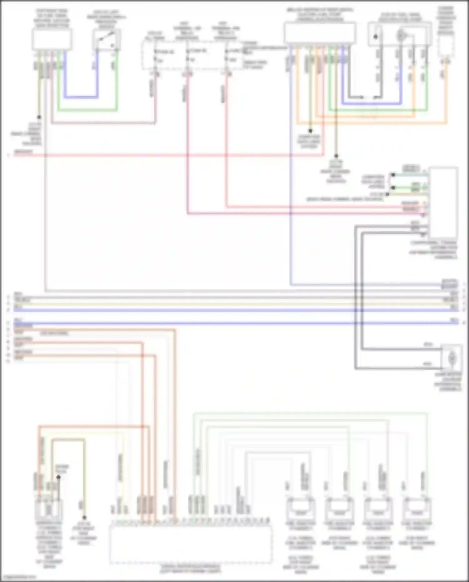 Cooper S Countryman MINI III (2023-2024): Wiring diagram engine performance 2.0l turbo (5 of 6)