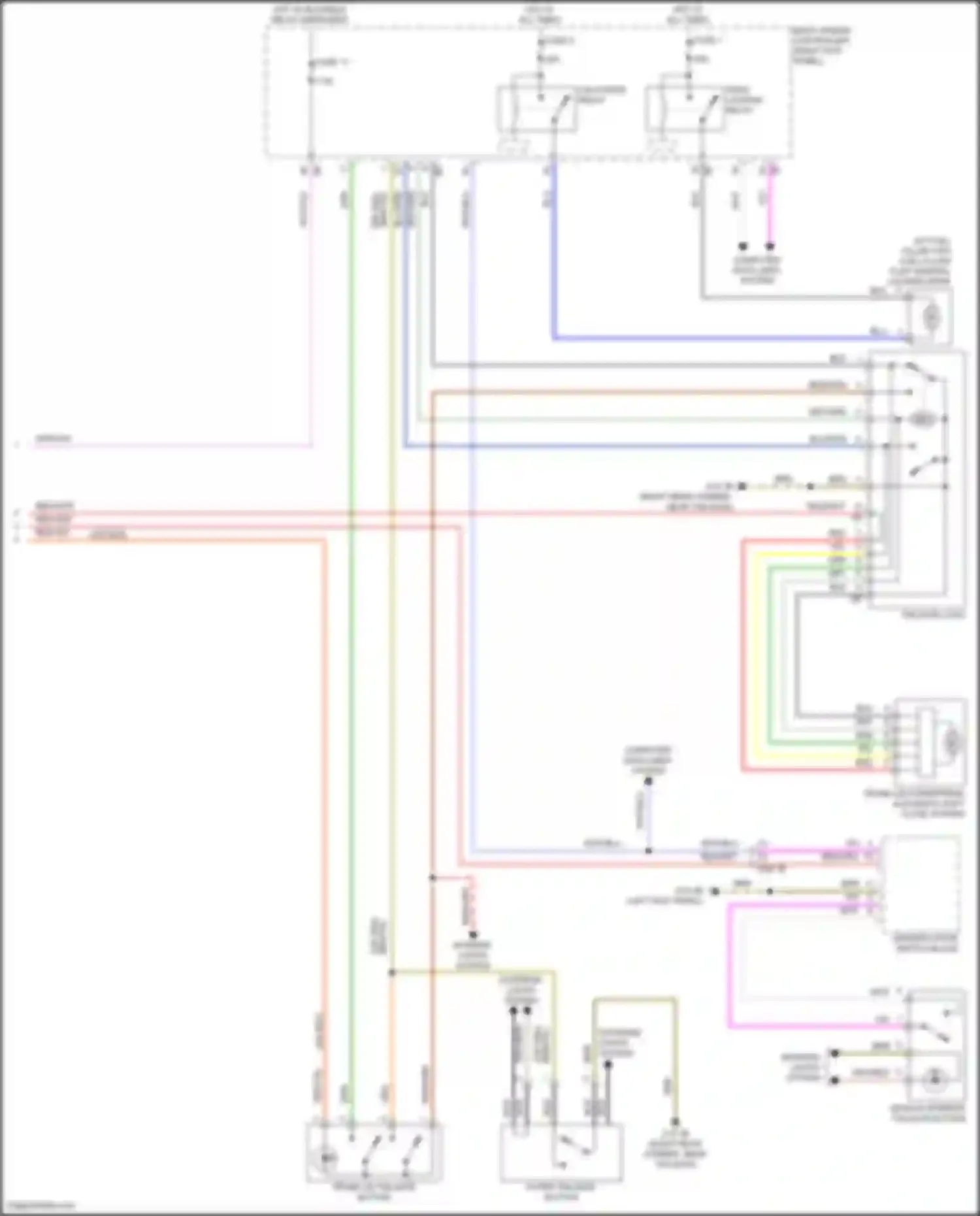 Cooper S Countryman MINI III (2023-2024): Trunk & fuel door release circuit (2 of 2)