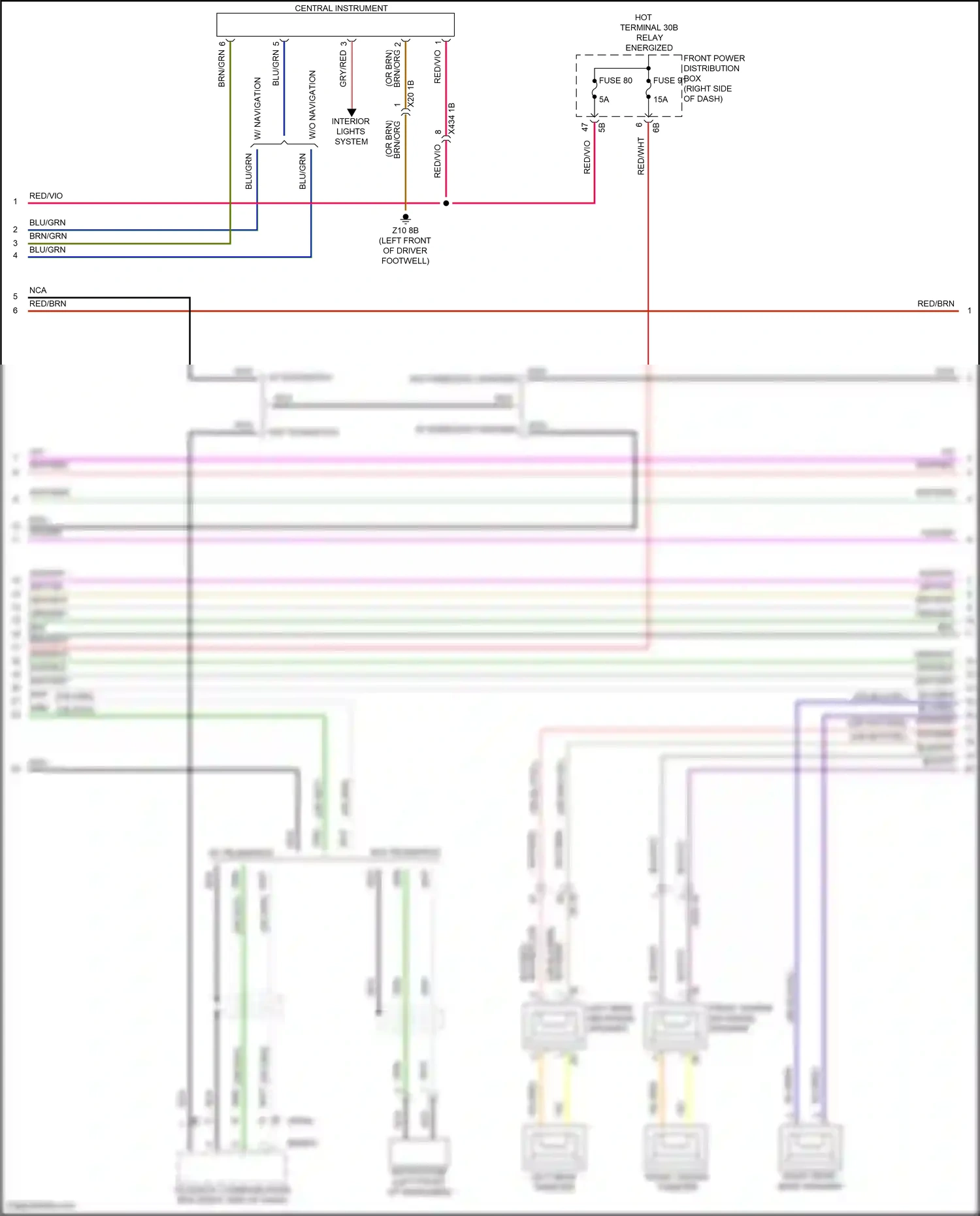MINI Cooper S Countryman III (2023-2024) basic wiring diagram  (5 of 9)
