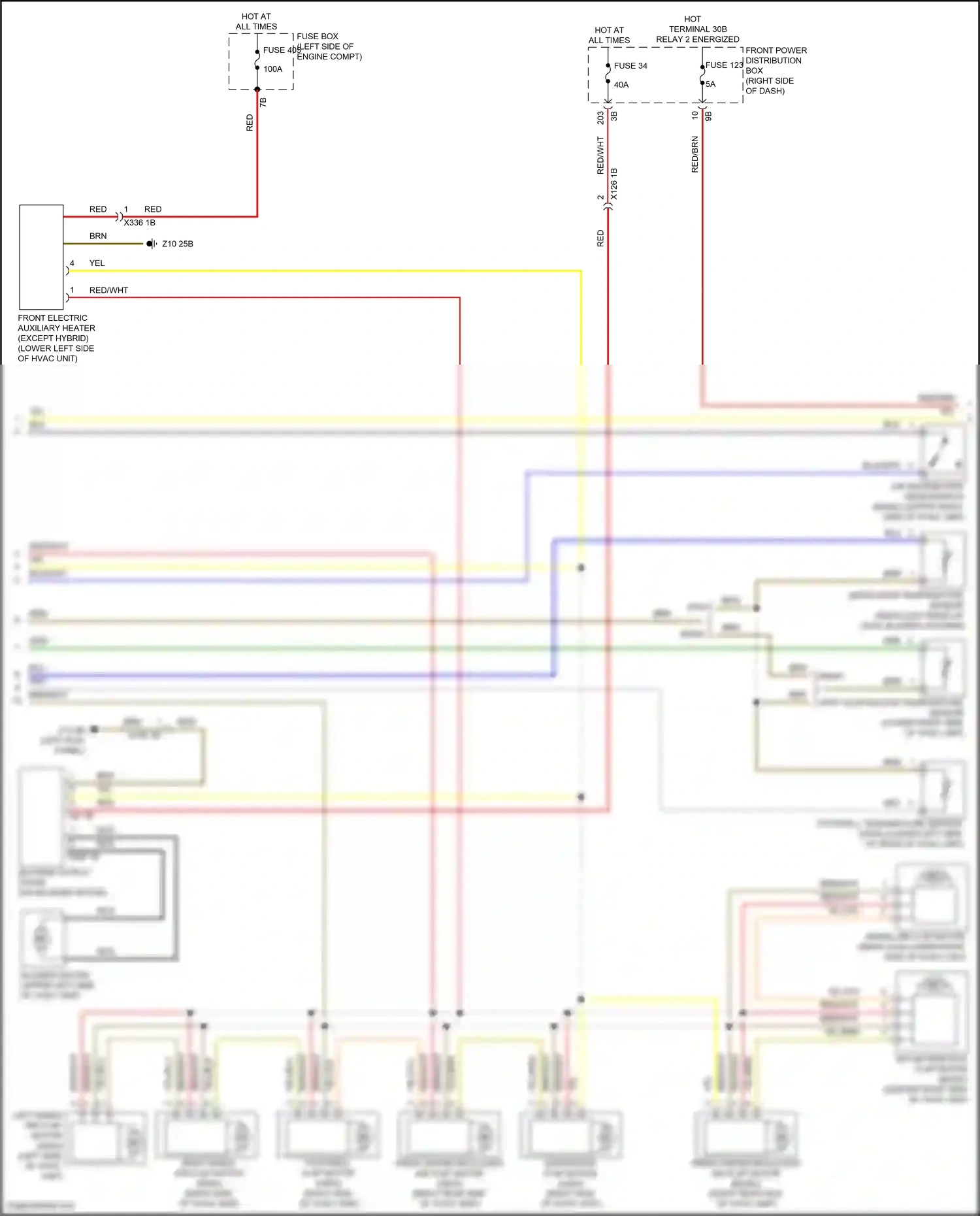 MINI Cooper S Countryman III (2023-2024) basic wiring diagram  (2 of 9)