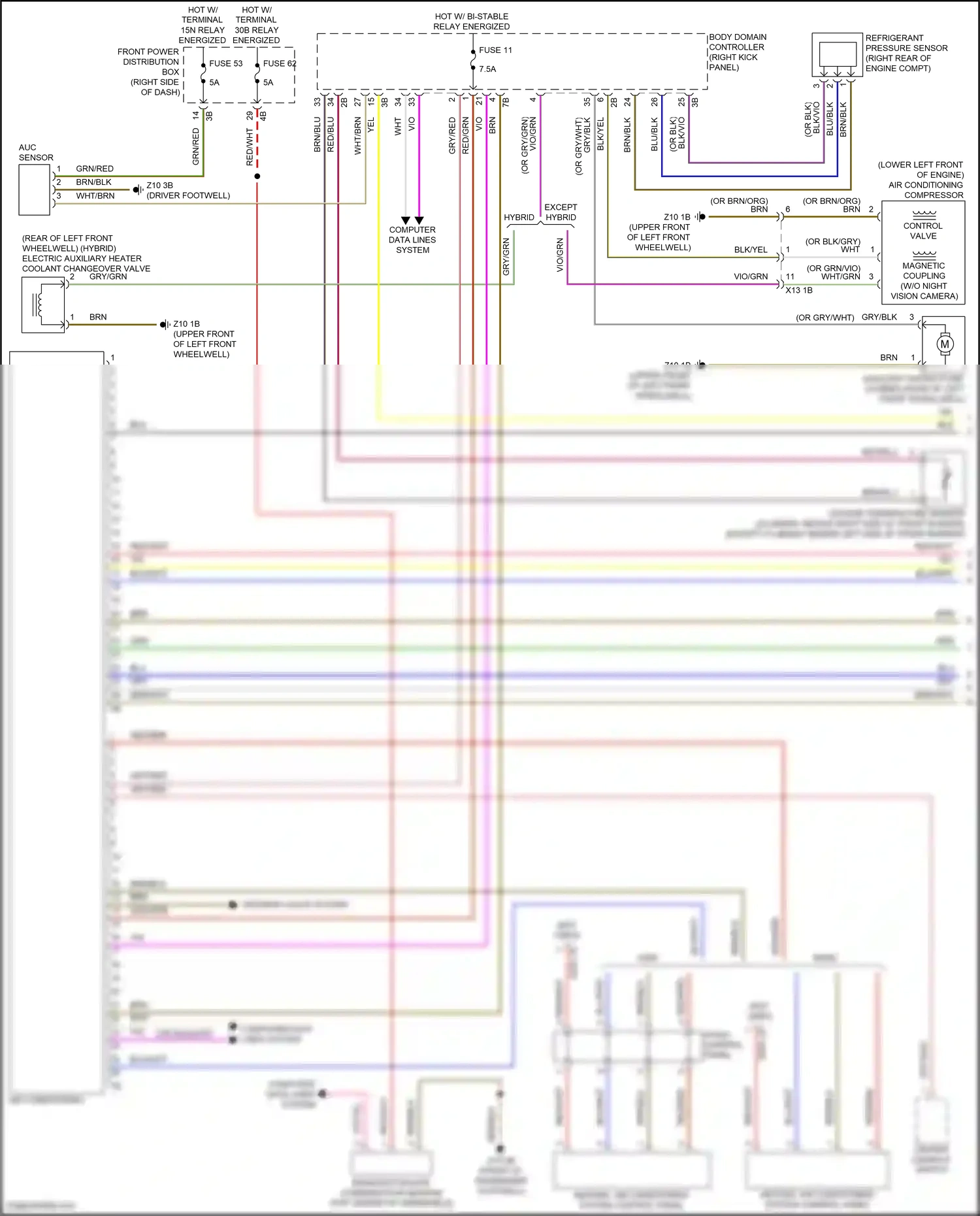 MINI Cooper S Countryman III (2023-2024) basic wiring diagram  (1 of 9)