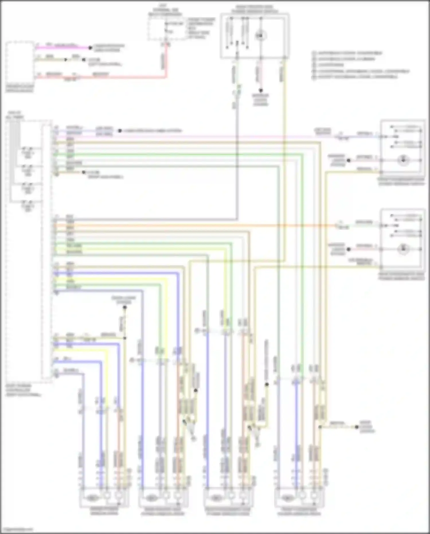 Wiring diagram blk/grn for MINI Cooper S Countryman III (2023-2024) (5 of 26)