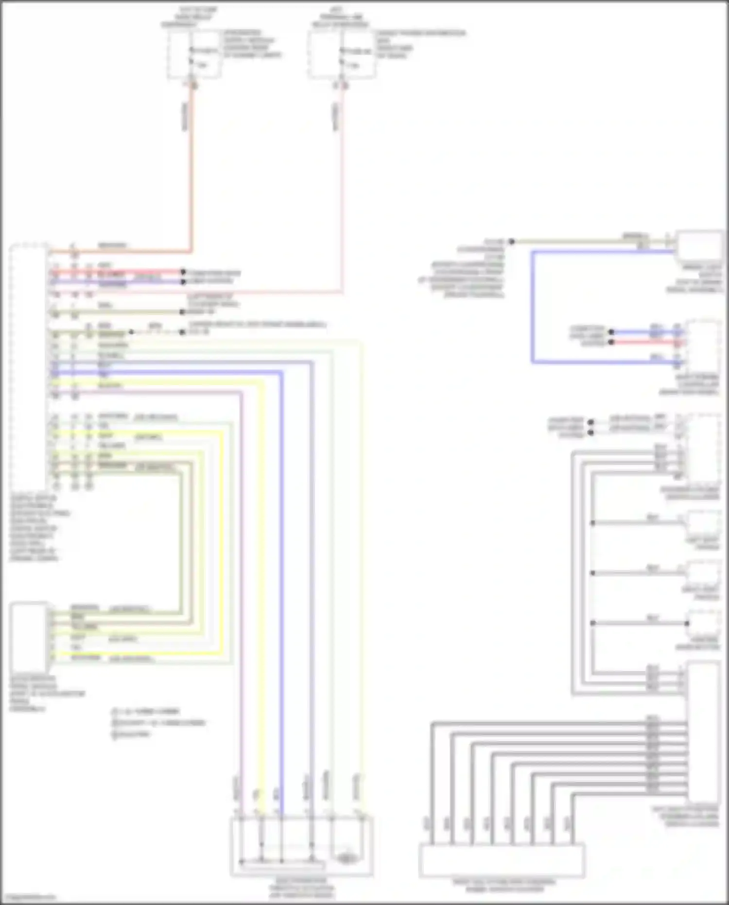 Wiring diagram blu/red for MINI Cooper S Countryman III (2023-2024) (11 of 33)