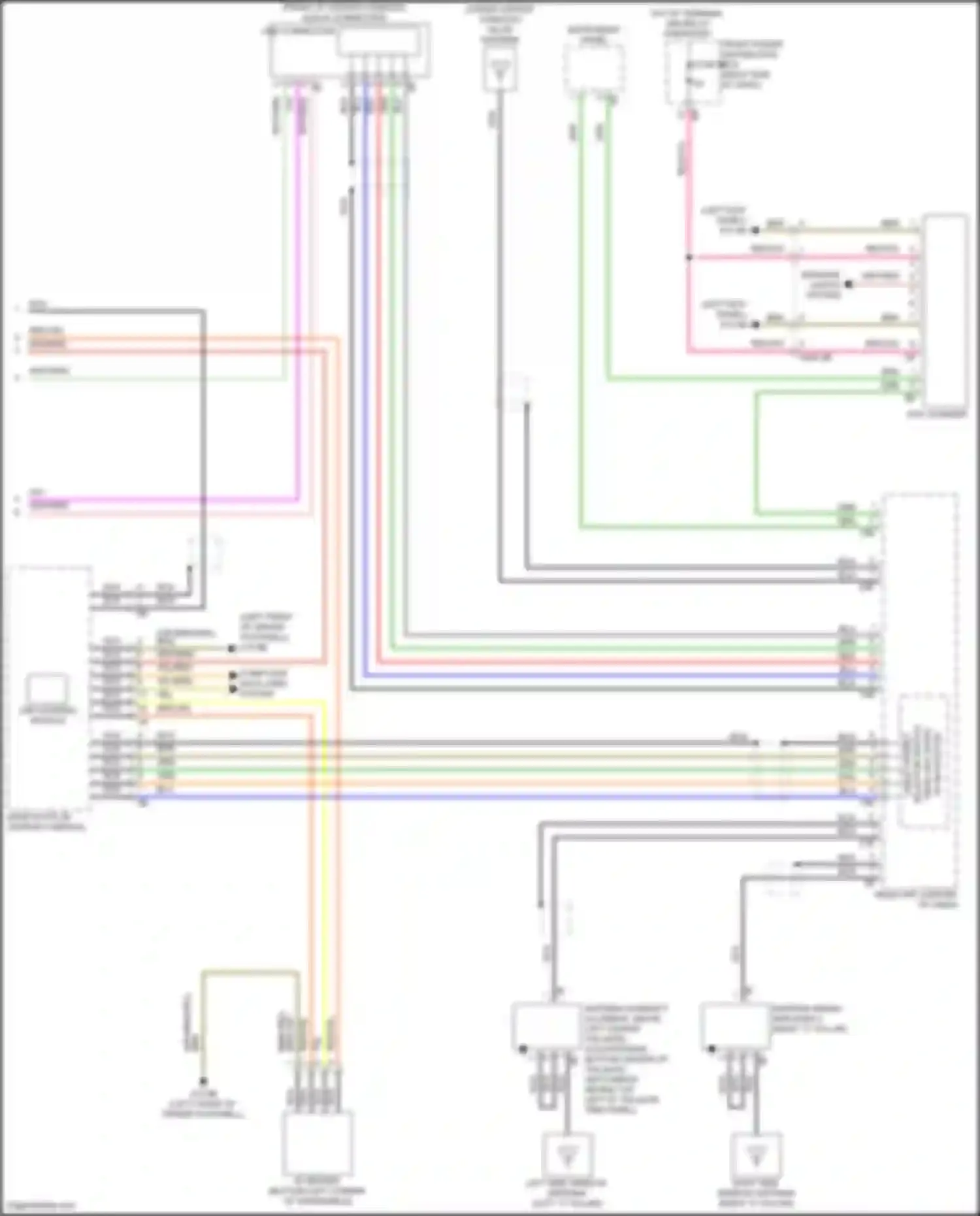 Wiring diagram gry/red for MINI Cooper S Countryman III (2023-2024)