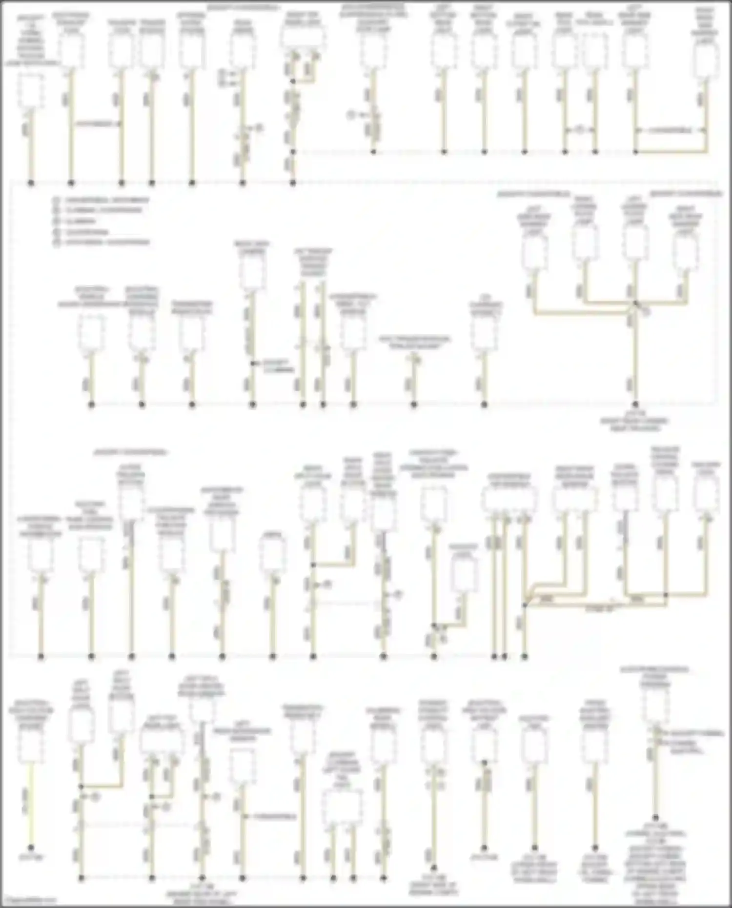 Wiring diagram electromechanical power steering for MINI Cooper S Countryman III (2023-2024)