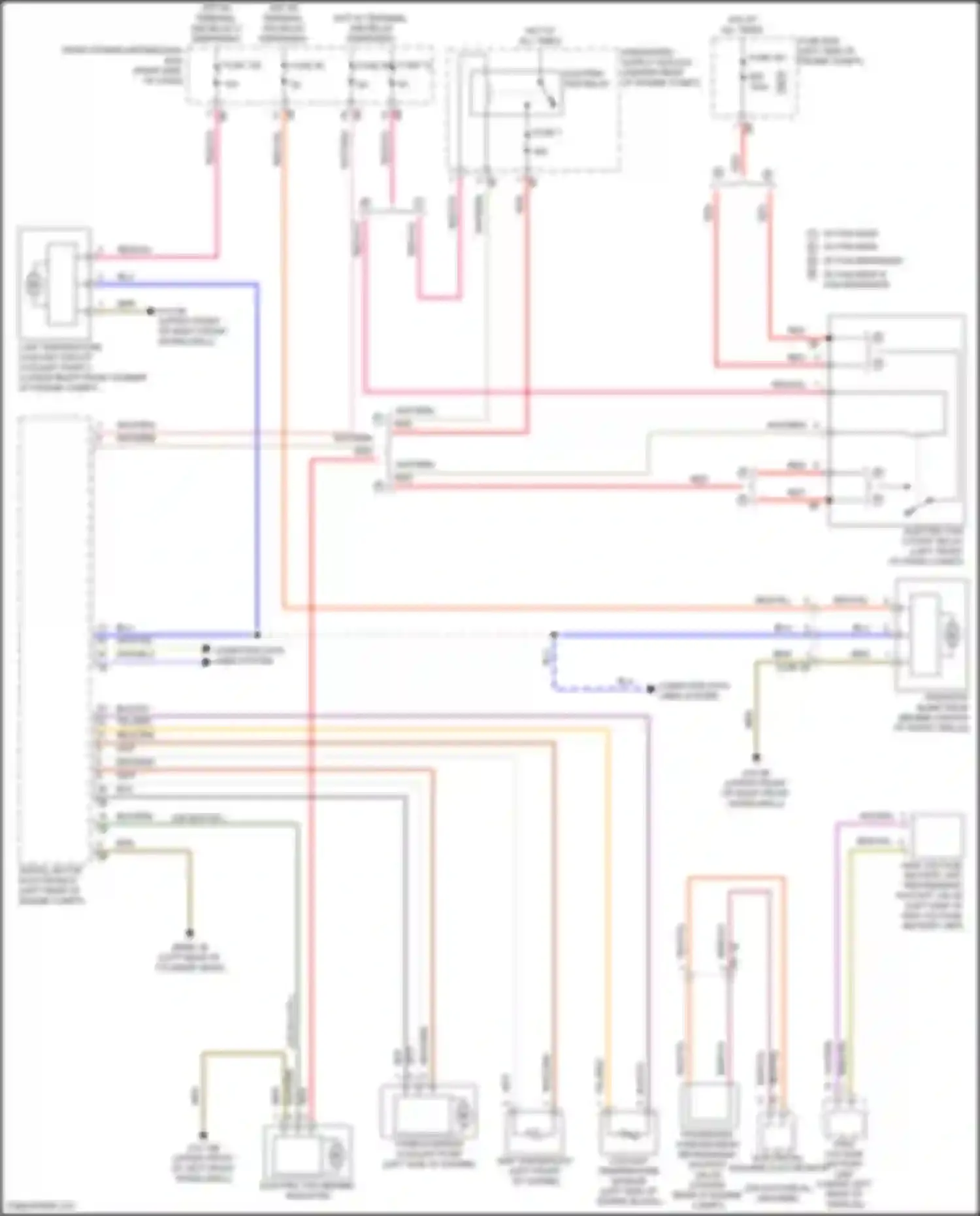 Wiring diagram fuse 10 for MINI Cooper S Countryman III (2023-2024)