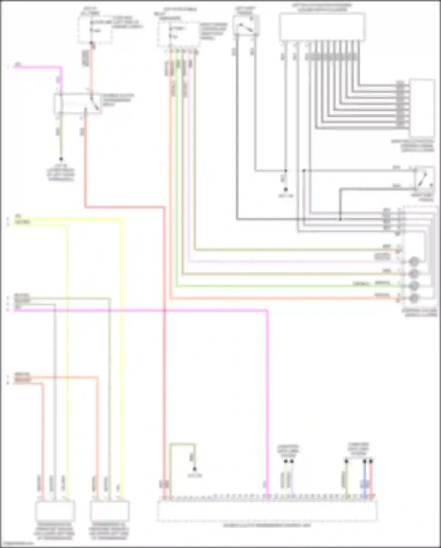 Wiring diagram fuse 1 for MINI Cooper S Countryman III (2023-2024)