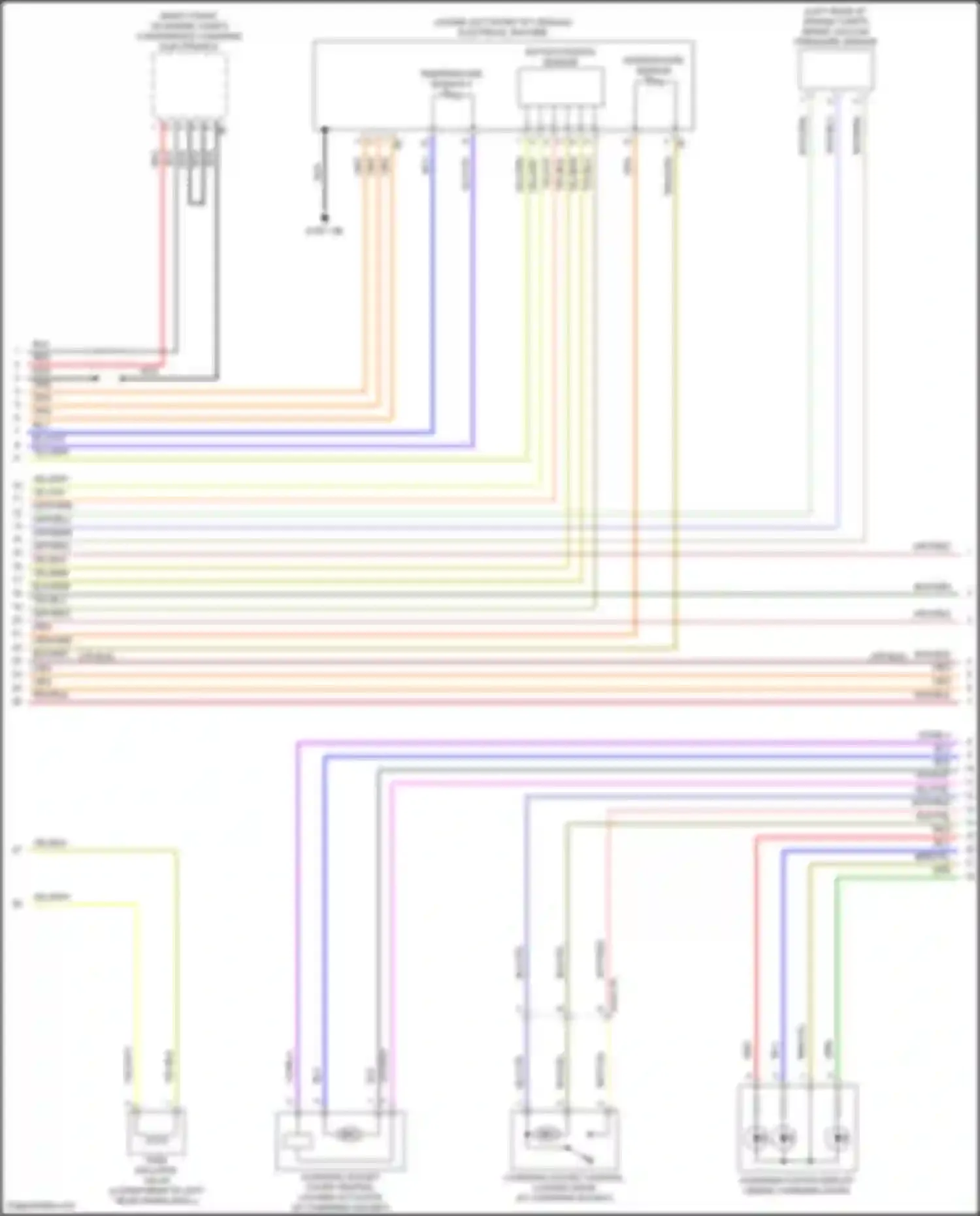 Wiring diagram blu/vio for MINI Cooper S Countryman III (2023-2024)