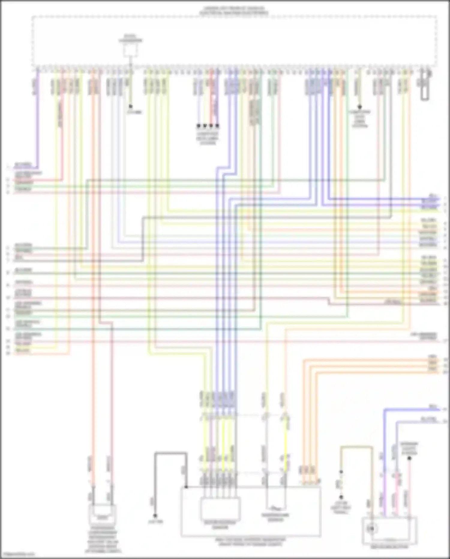 Wiring diagram dc/dc converter for MINI Cooper S Countryman III (2023-2024)
