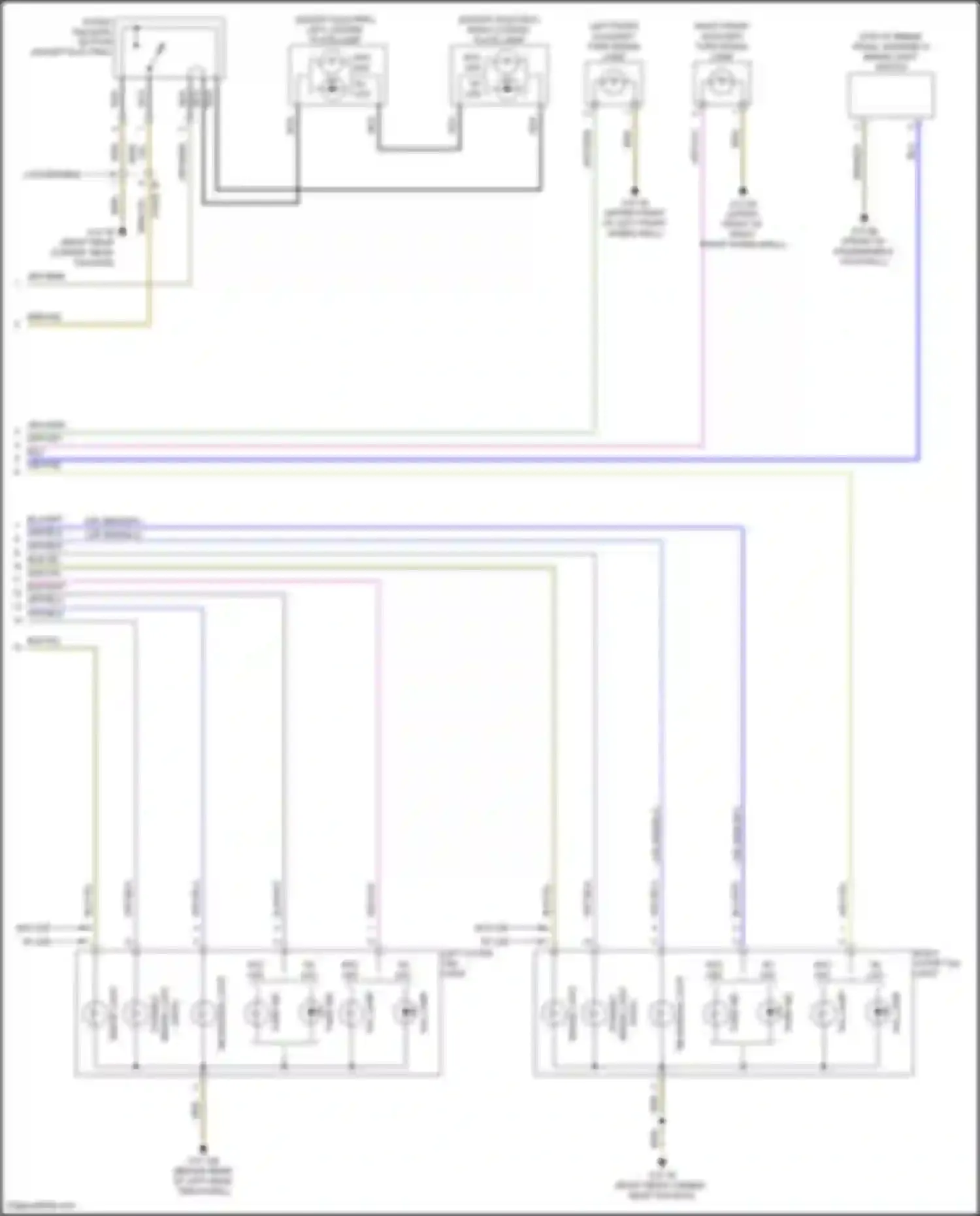 Cooper S MINI III facelift 2 (2021-2024): Exterior lamps circuit (3 of 3)