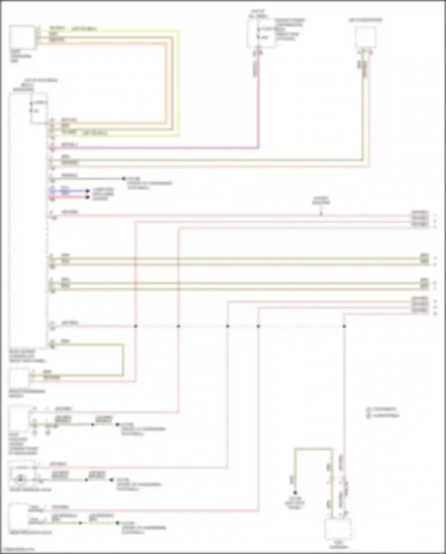 Cooper S MINI III facelift 2 (2021-2024): Instrument illumination circuit (1 of 2)