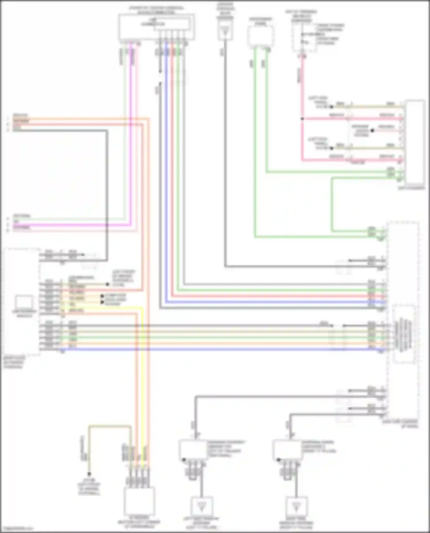 Wiring diagram antenna diversity for MINI Cooper S III facelift 2 (2021-2024) (2 of 16)