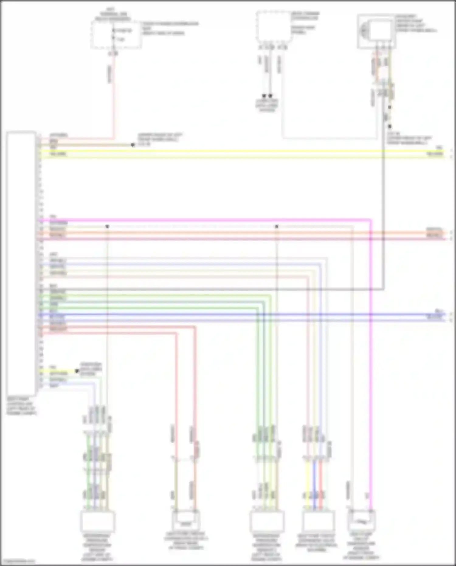 Wiring diagram auxiliary water pump for MINI Cooper S III facelift 2 (2021-2024) (2 of 3)