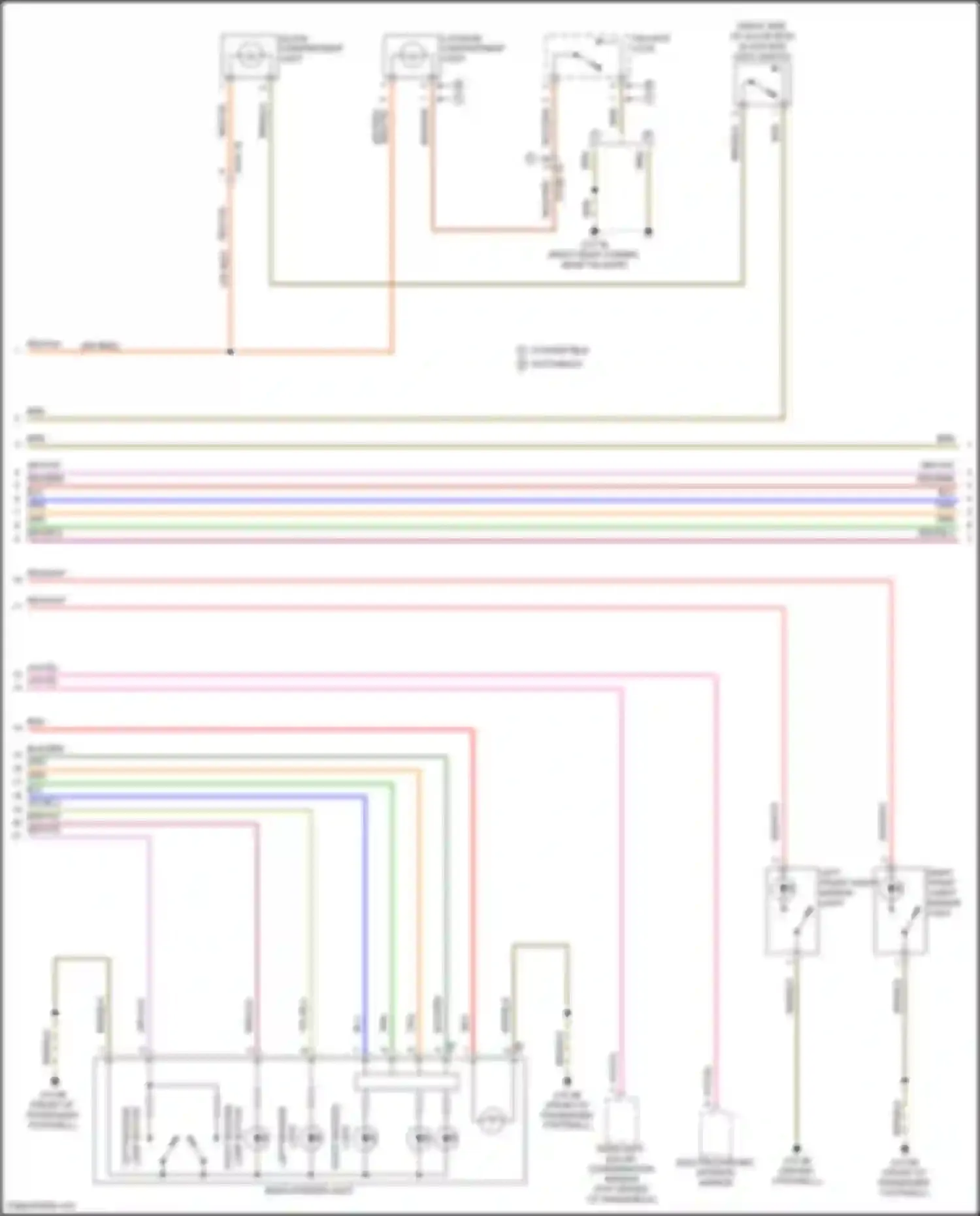 Wiring diagram brn/vio for MINI Cooper S III facelift 2 (2021-2024) (5 of 5)
