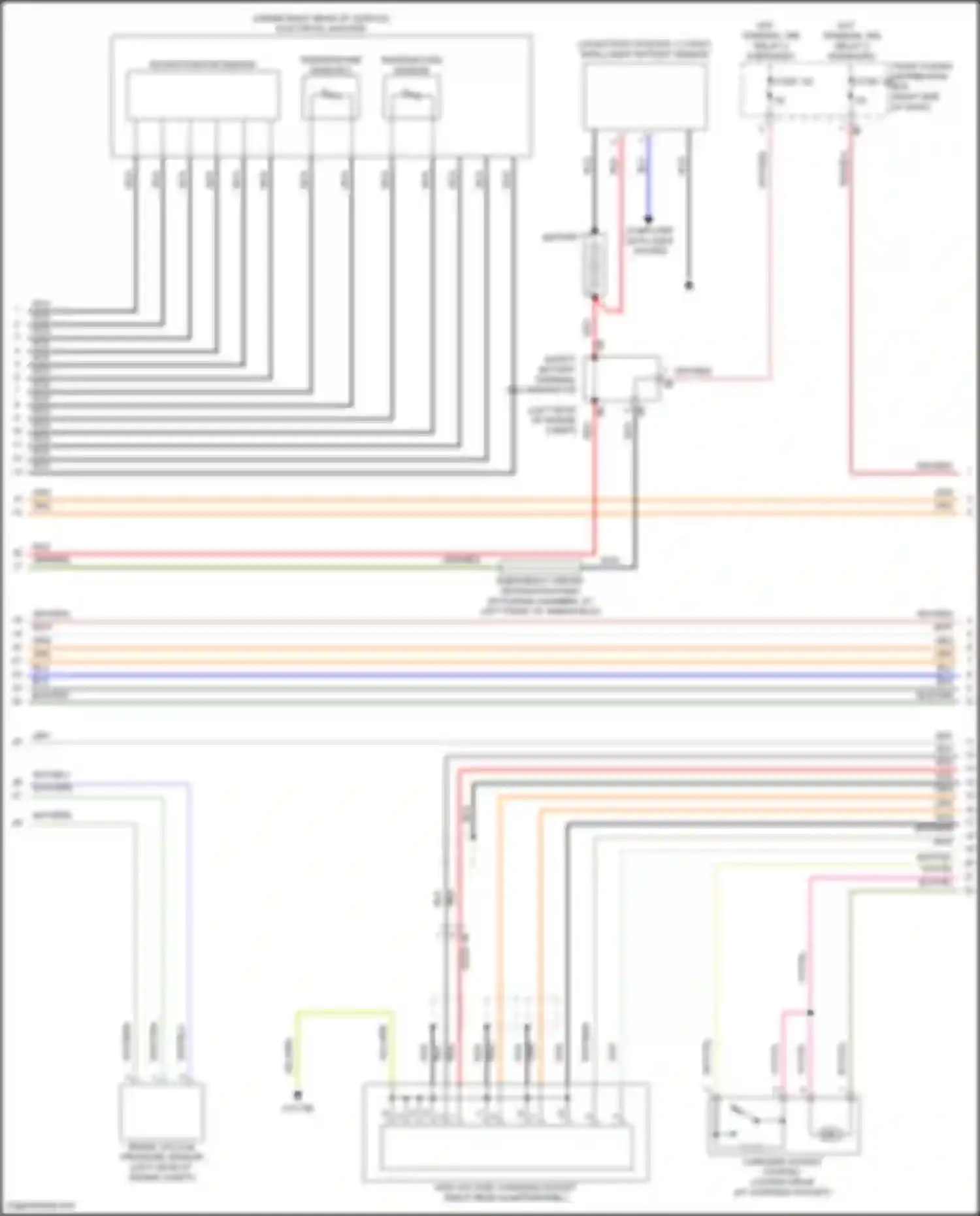 Wiring diagram fuse 126 for MINI Cooper S III facelift 2 (2021-2024) (2 of 2)